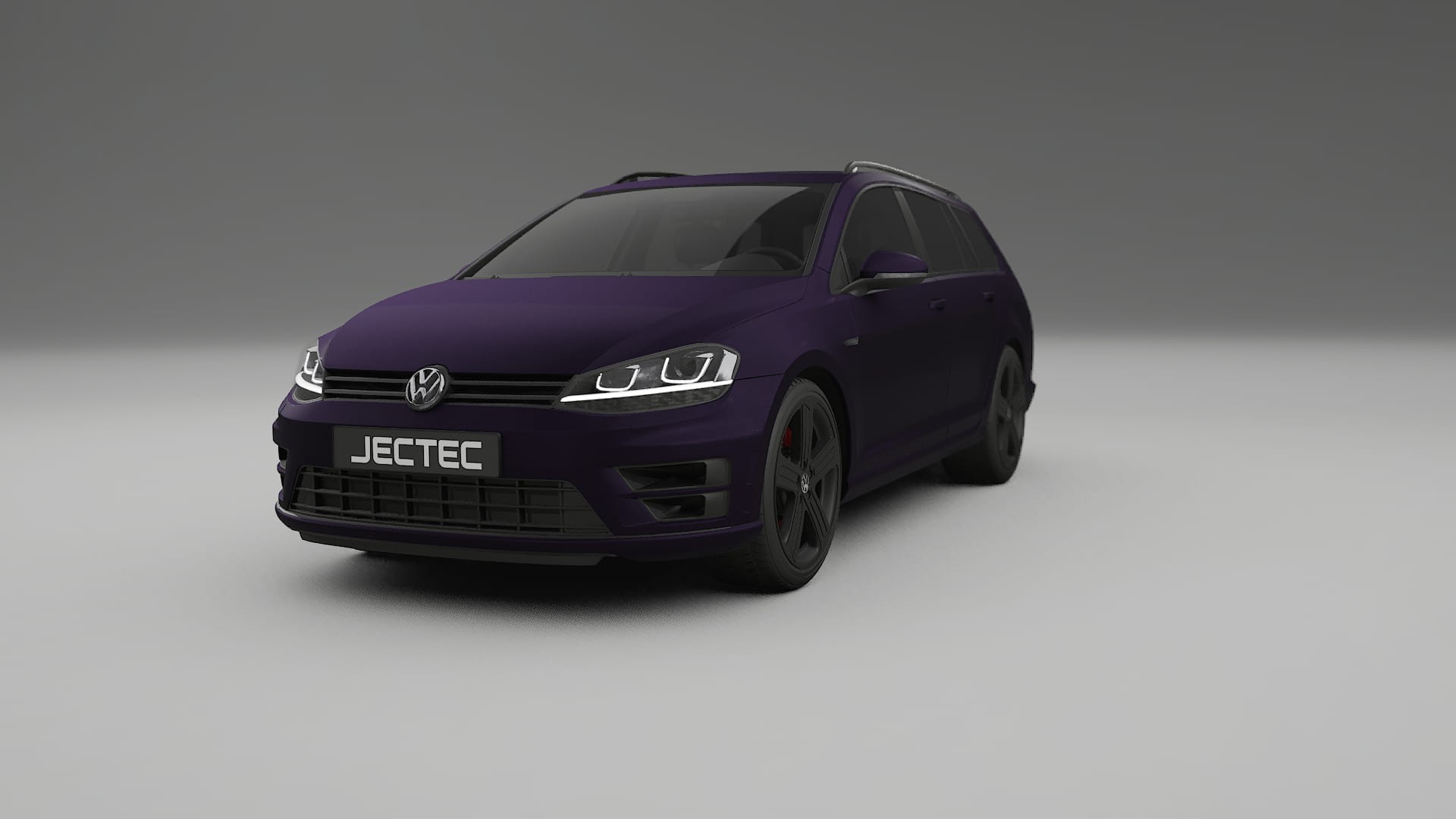 VW Golf Variant Mk7 TPU Fényezésvédő Fólia | VIOLET Színváltós PPF – Teljesen Elővágott Készlet