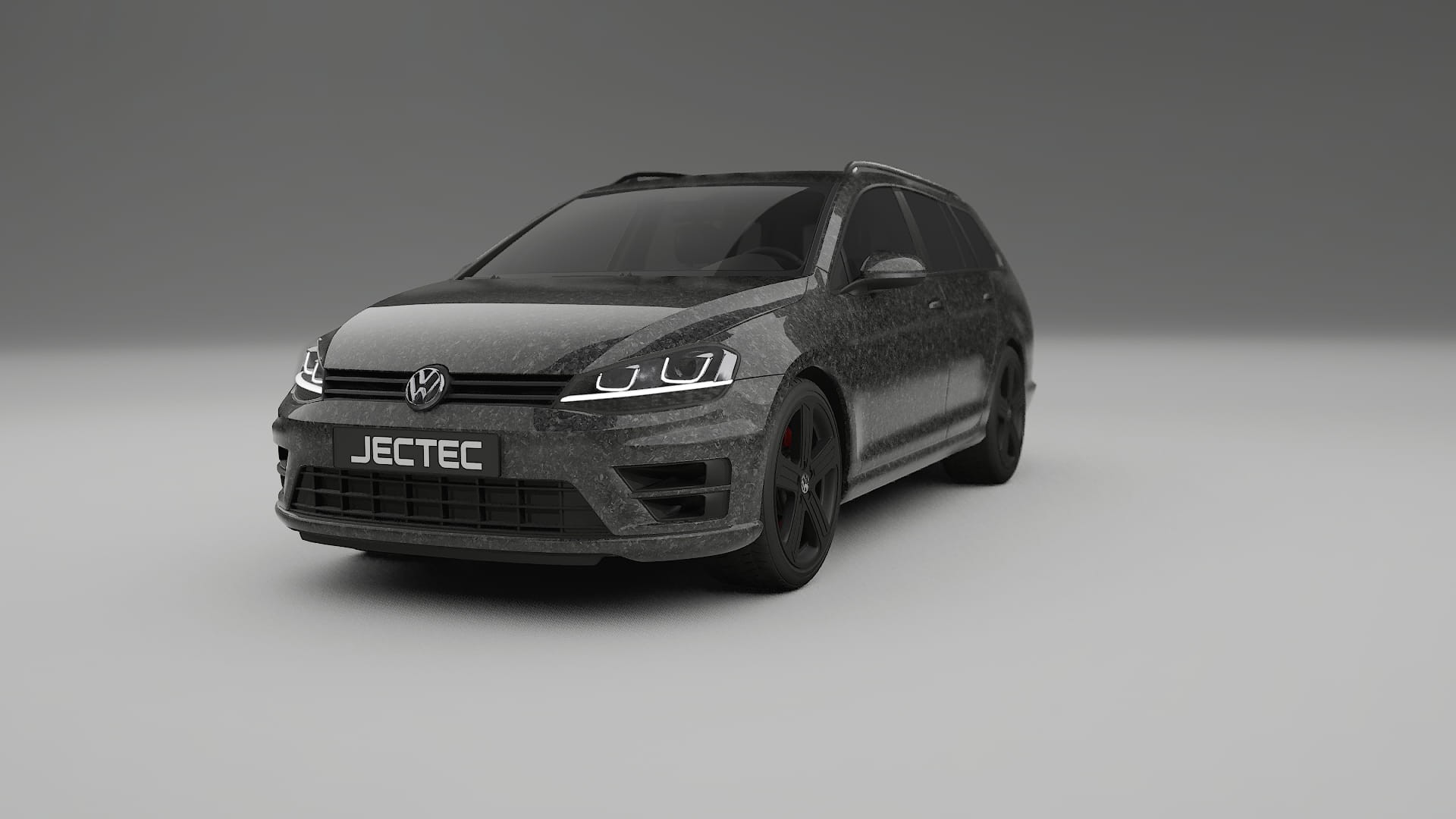 VW Golf Variant Mk7 TPU Fényezésvédő Fólia | FORGED S Színváltós PPF – Teljesen Elővágott Készlet