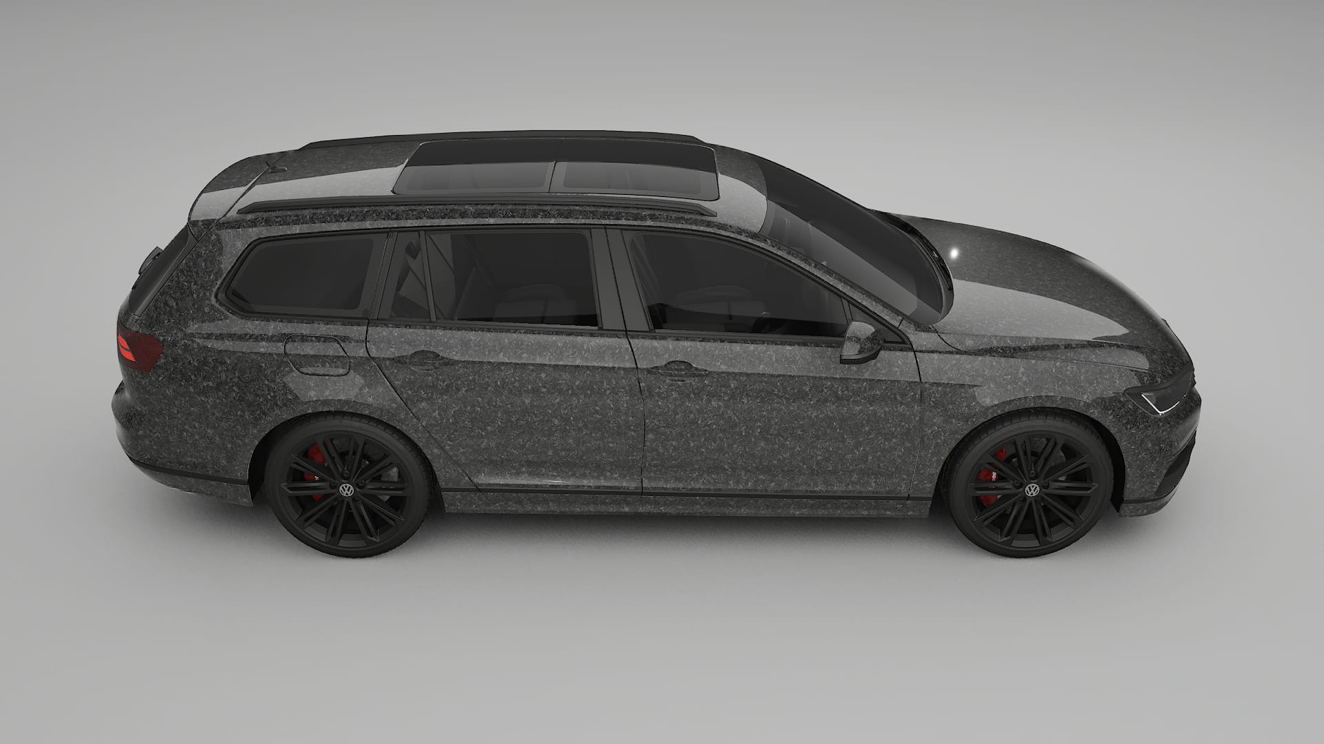 VW Passat Variant R B8 TPU Fényezésvédő Fólia | FORGED S Színváltós PPF – Teljesen Elővágott Készlet