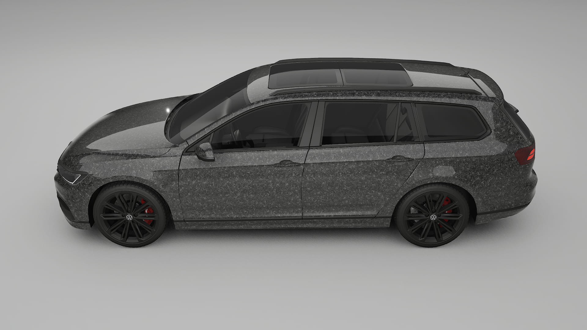 VW Passat Variant R B8 TPU Fényezésvédő Fólia | FORGED S Színváltós PPF – Teljesen Elővágott Készlet