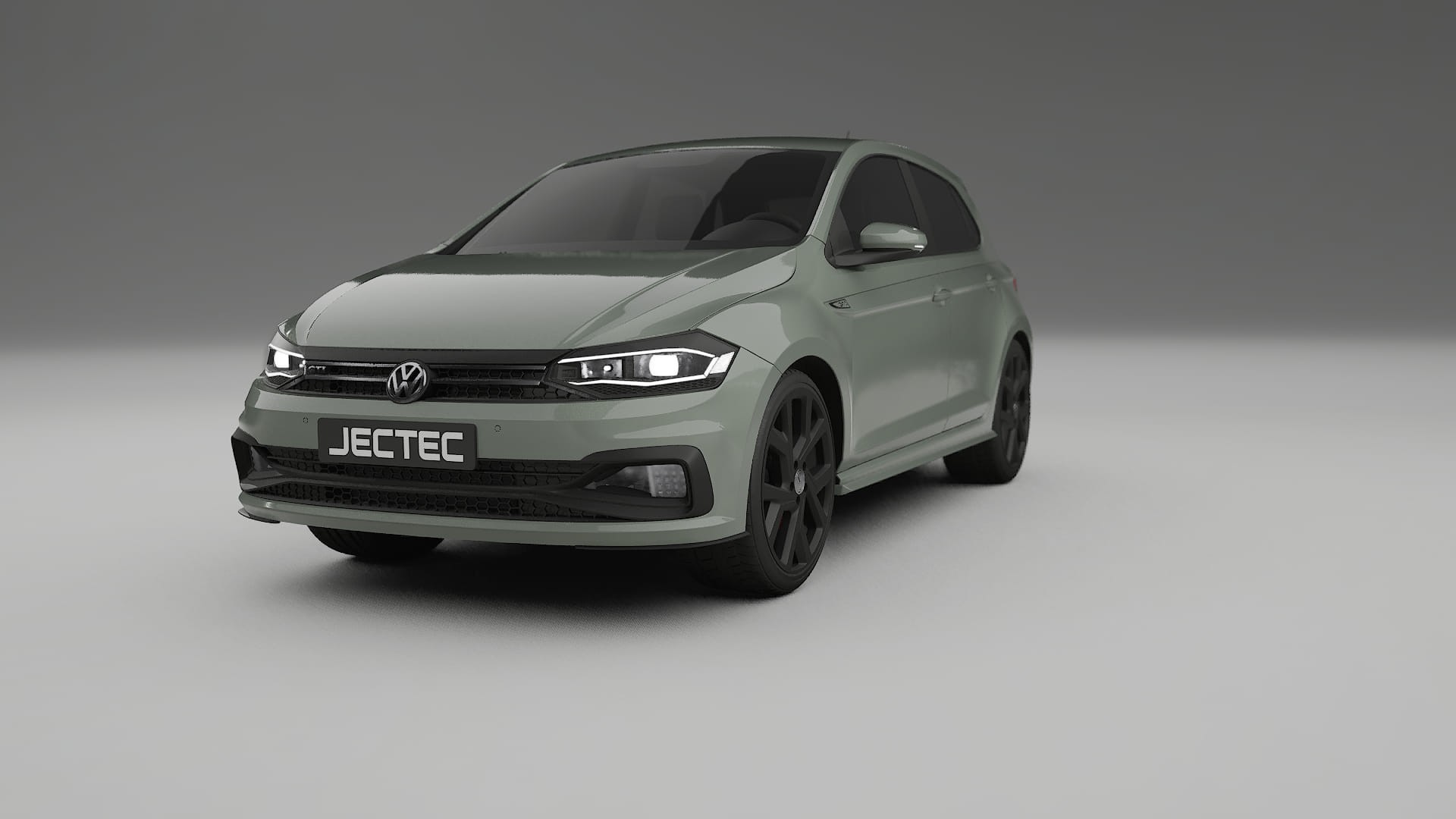 VW Polo GTI VI TPU Fényezésvédő Fólia | SLATE Színváltós PPF – Teljesen Elővágott Készlet