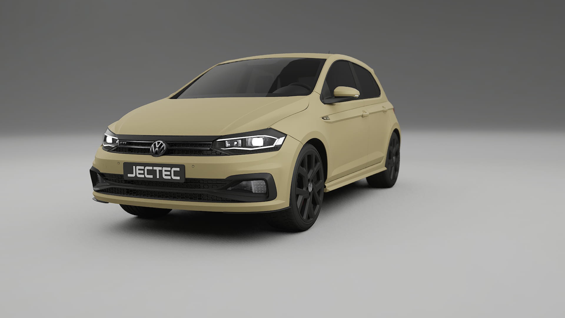 VW Polo GTI VI TPU Fényezésvédő Fólia | SAND Színváltós PPF – Teljesen Elővágott Készlet