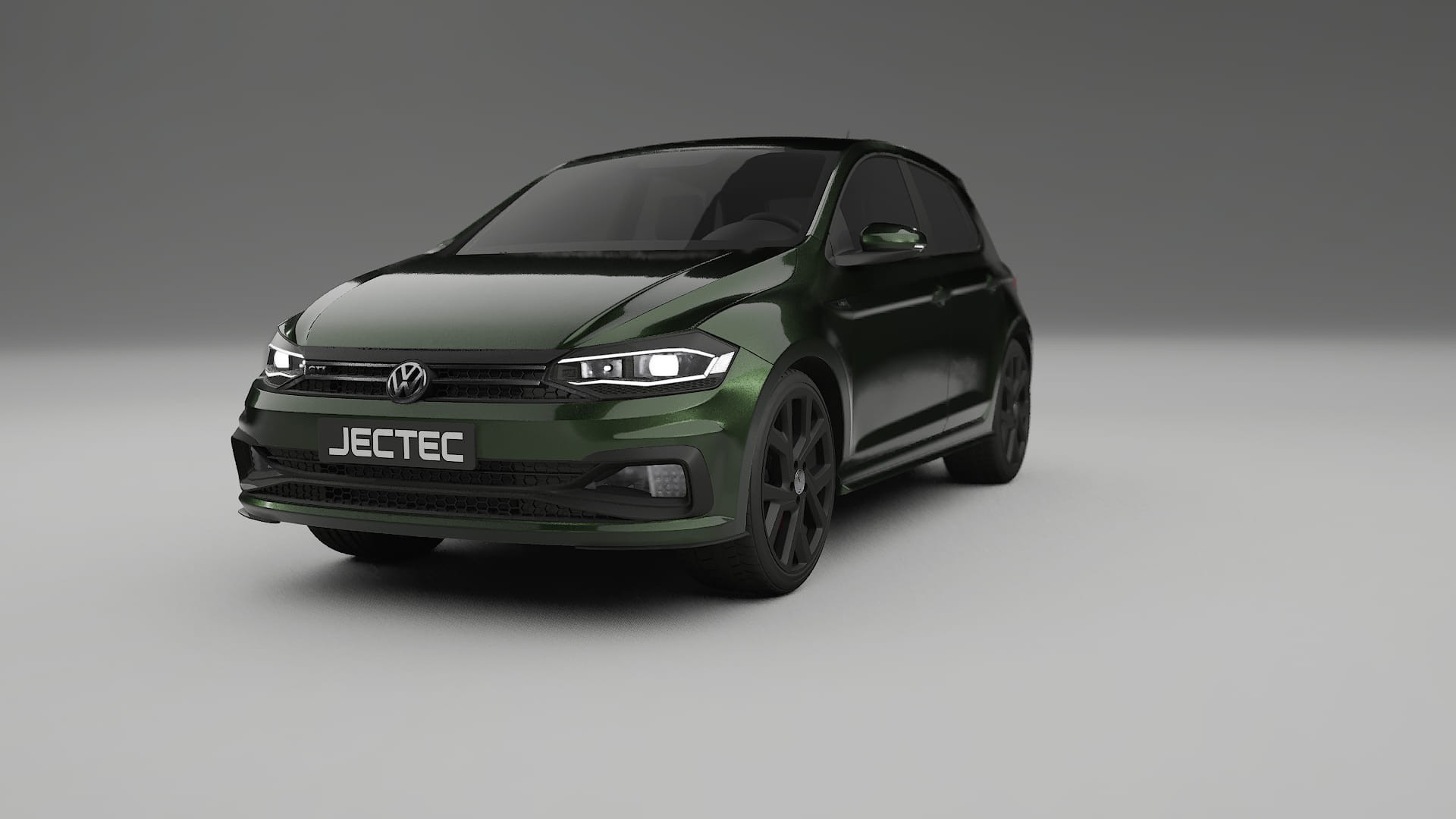 VW Polo GTI VI TPU Fényezésvédő Fólia | LAGOON Színváltós PPF – Teljesen Elővágott Készlet