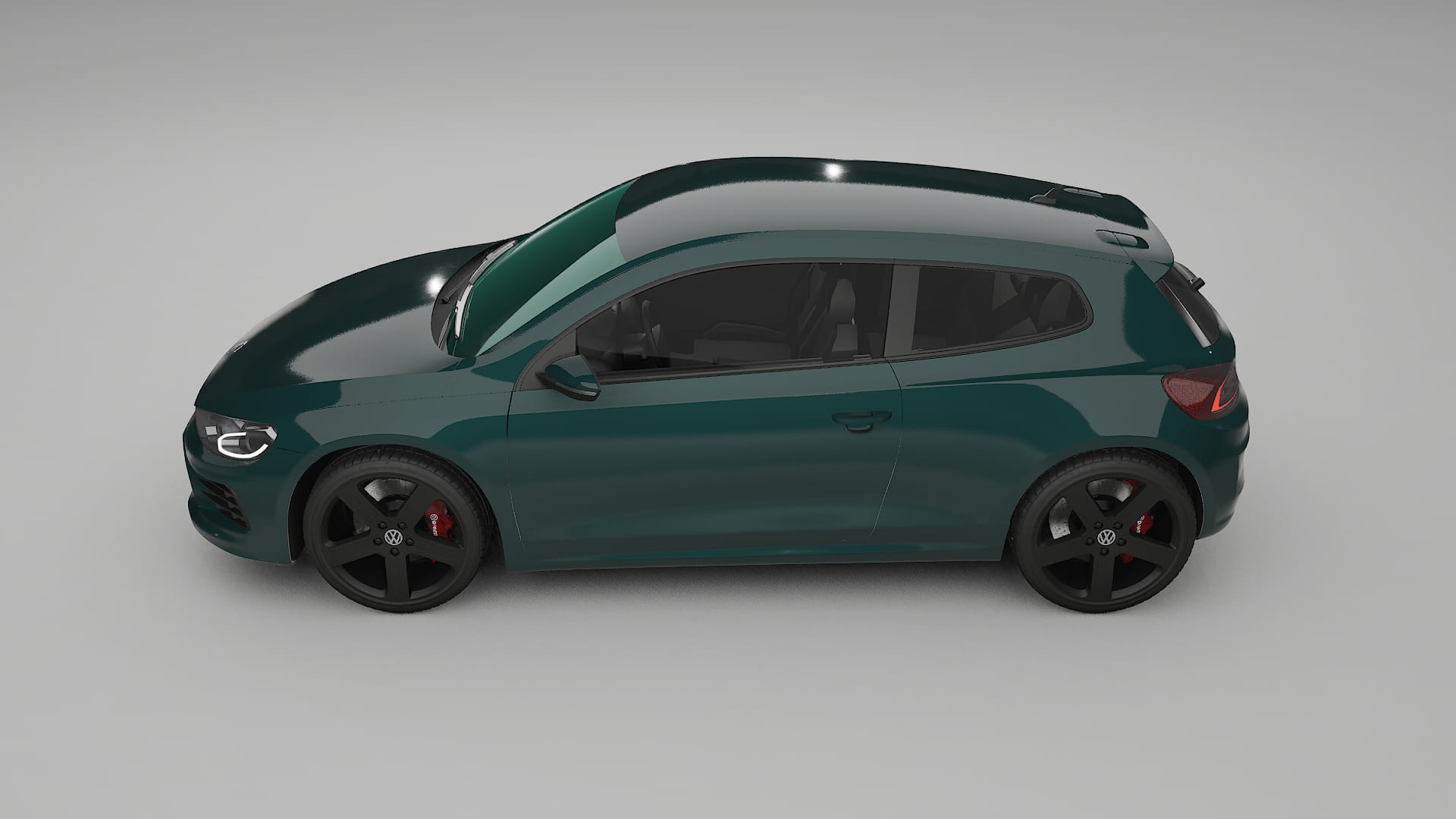 VW Scirocco R III TPU Fényezésvédő Fólia | INFERNO Színváltós PPF – Teljesen Elővágott Készlet