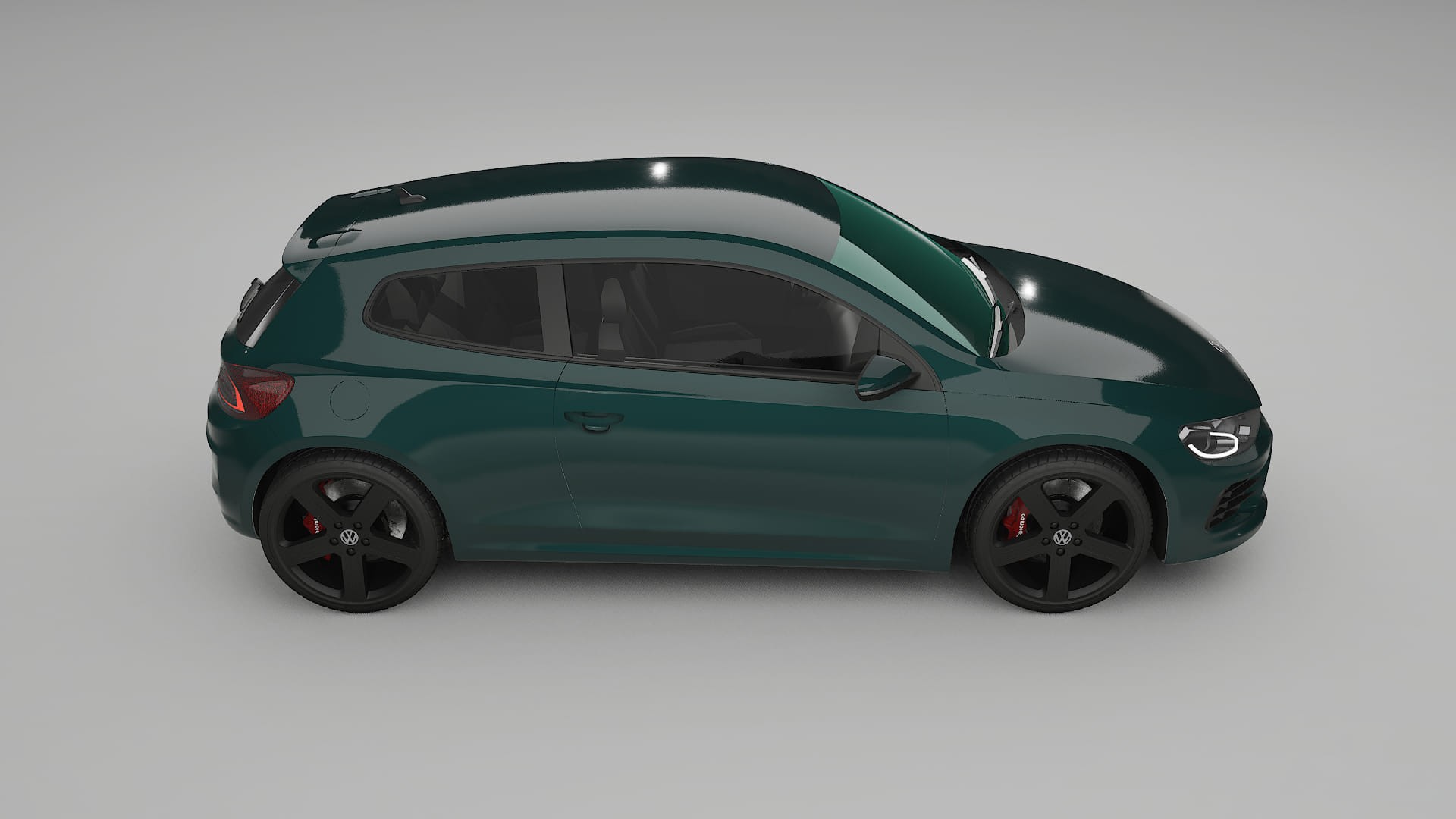 VW Scirocco R III TPU Fényezésvédő Fólia | INFERNO Színváltós PPF – Teljesen Elővágott Készlet