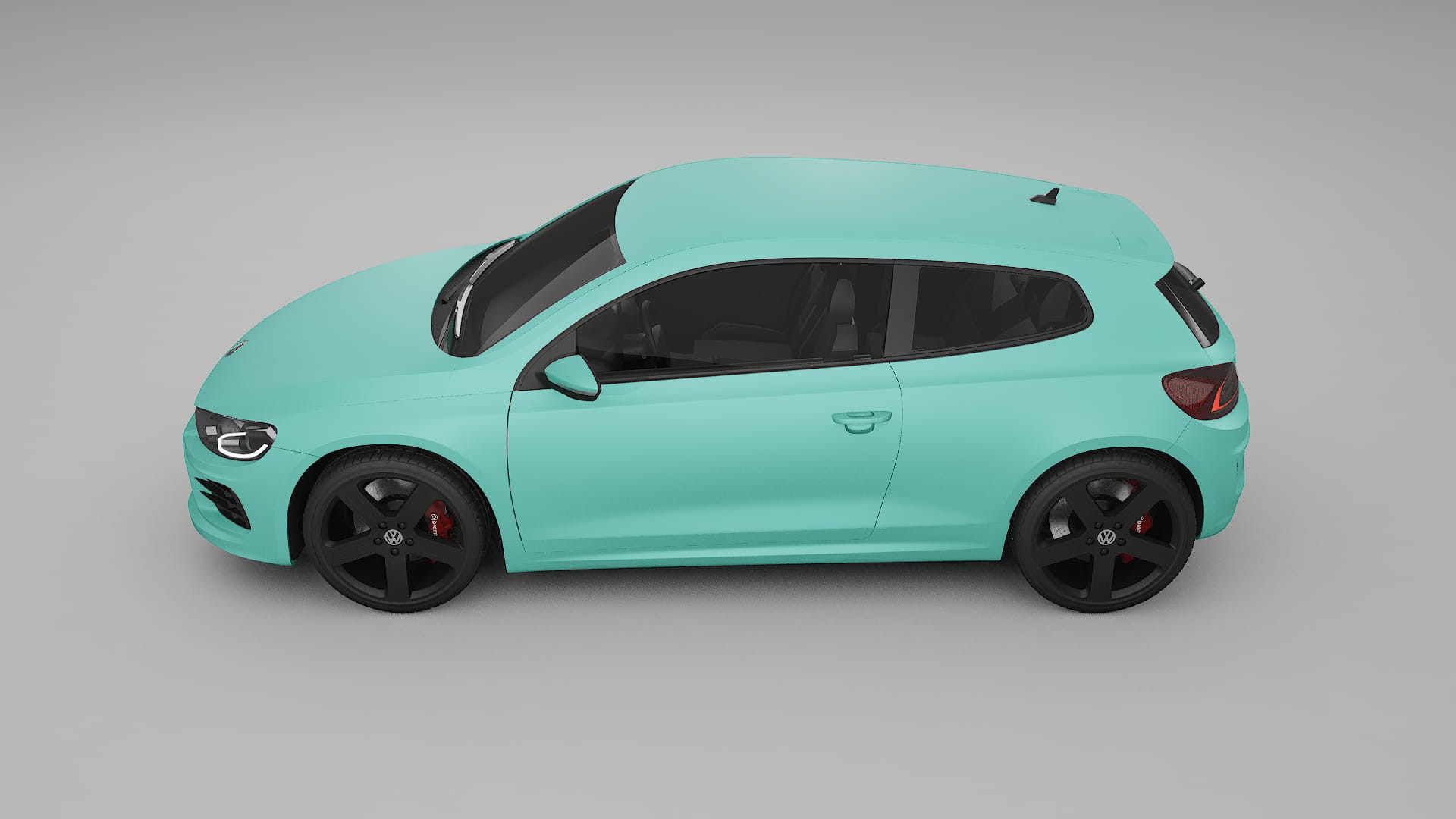 VW Scirocco R III TPU Fényezésvédő Fólia | FROST Színváltós PPF – Teljesen Elővágott Készlet