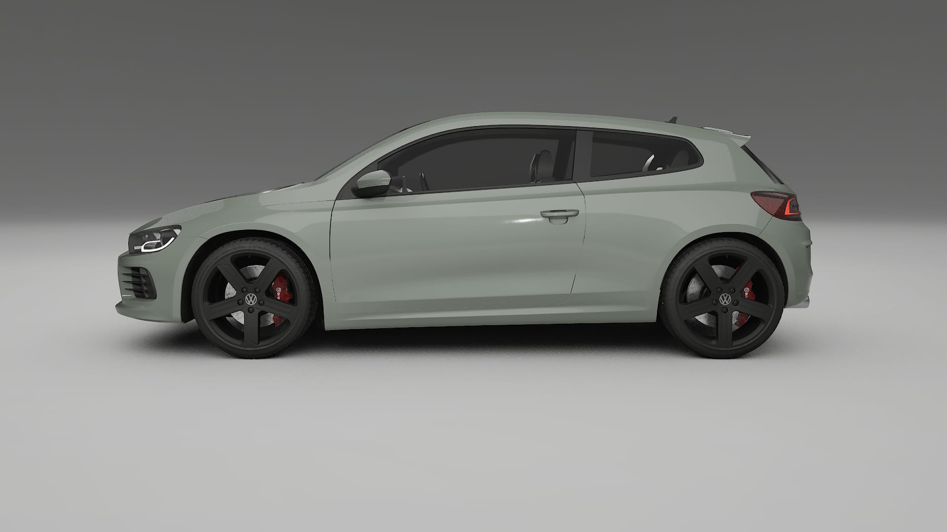 VW Scirocco R III TPU Fényezésvédő Fólia | SLATE Színváltós PPF – Teljesen Elővágott Készlet