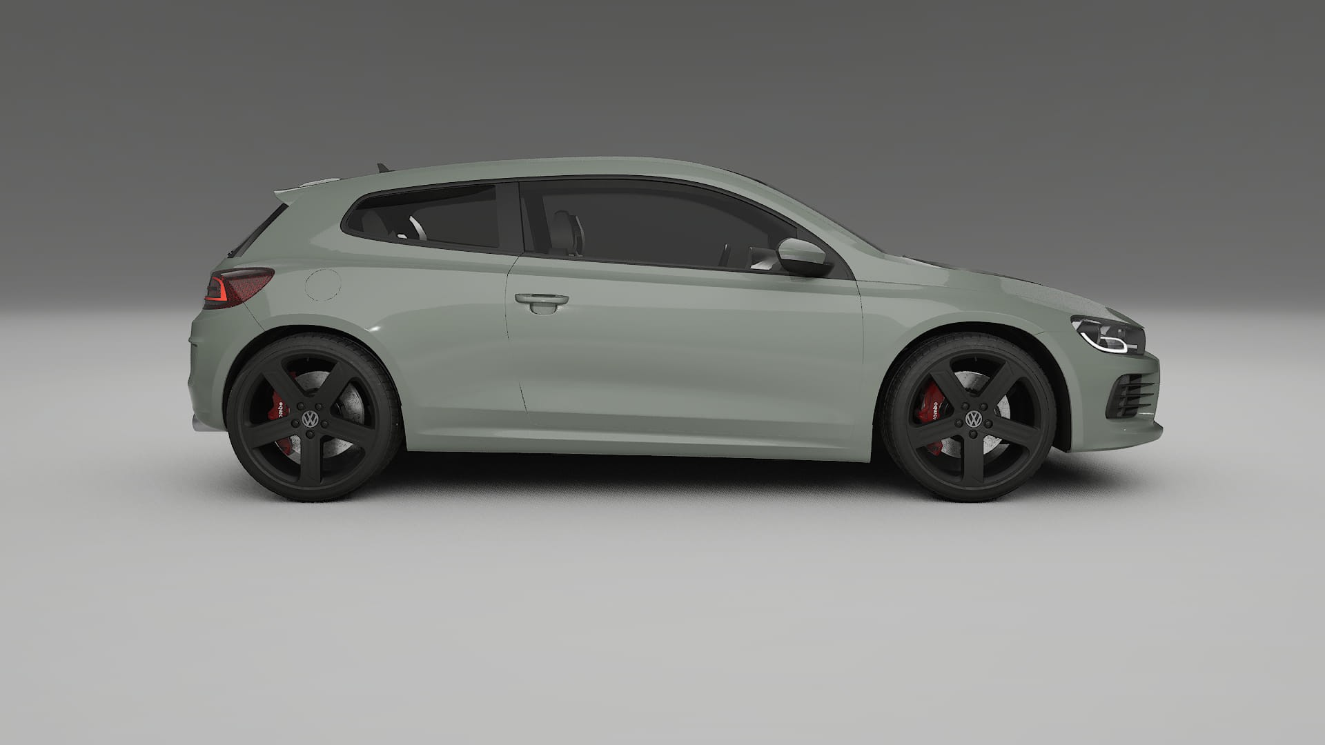 VW Scirocco R III TPU Fényezésvédő Fólia | SLATE Színváltós PPF – Teljesen Elővágott Készlet