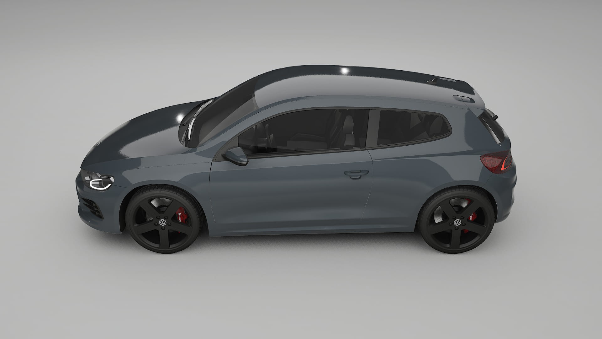 VW Scirocco R III TPU Fényezésvédő Fólia | GRANITE Színváltós PPF – Teljesen Elővágott Készlet