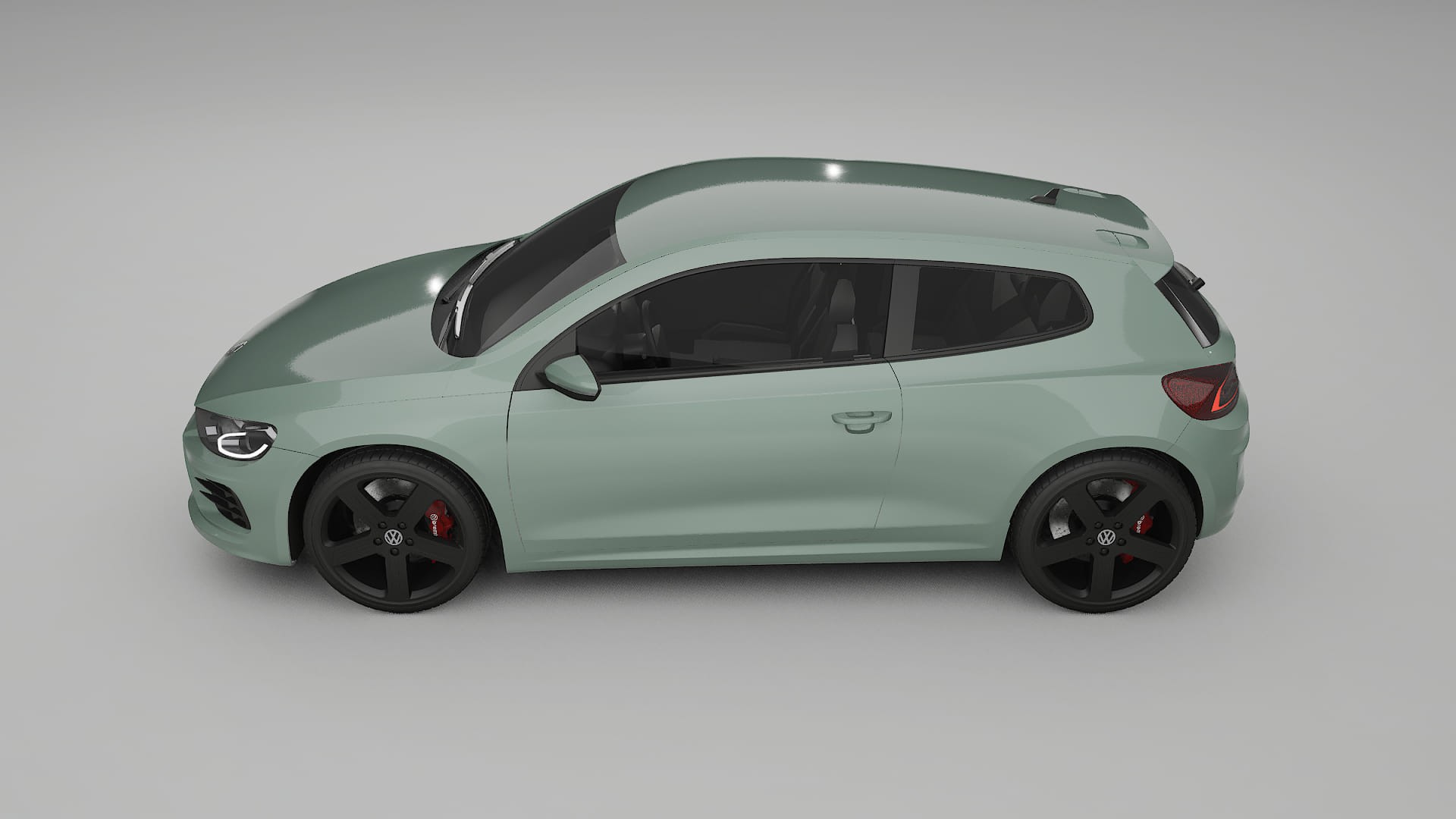 VW Scirocco R III TPU Fényezésvédő Fólia | CINDER Színváltós PPF – Teljesen Elővágott Készlet