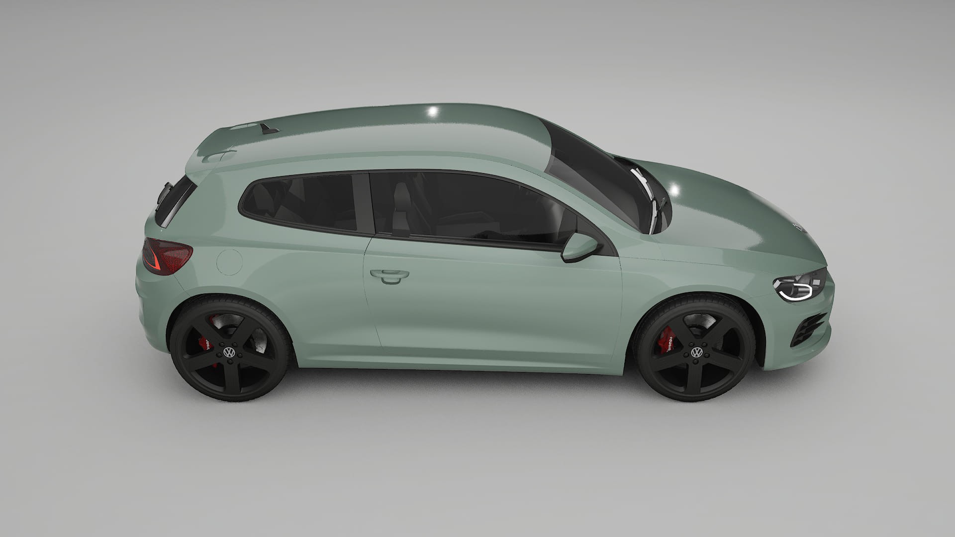 VW Scirocco R III TPU Fényezésvédő Fólia | CINDER Színváltós PPF – Teljesen Elővágott Készlet