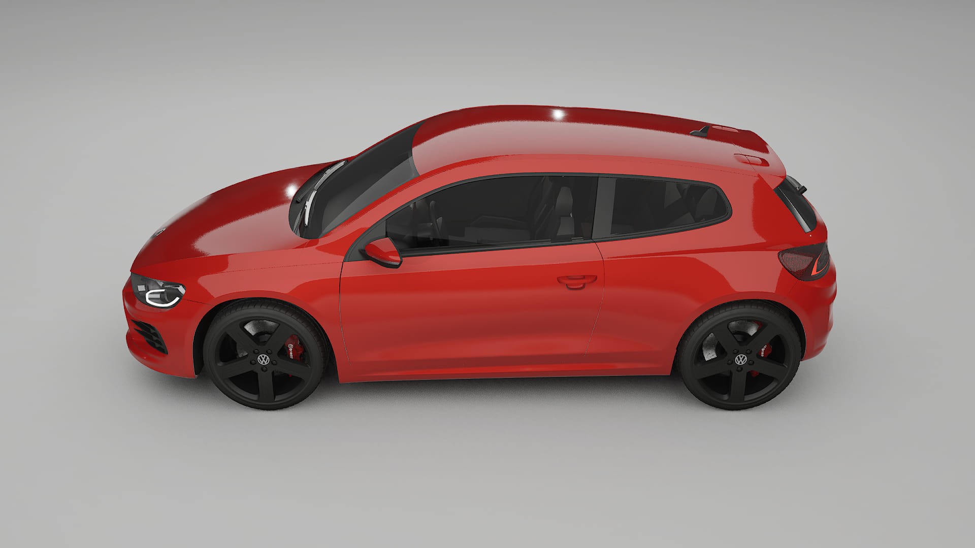 VW Scirocco R III TPU Fényezésvédő Fólia | BLAZE Színváltós PPF – Teljesen Elővágott Készlet
