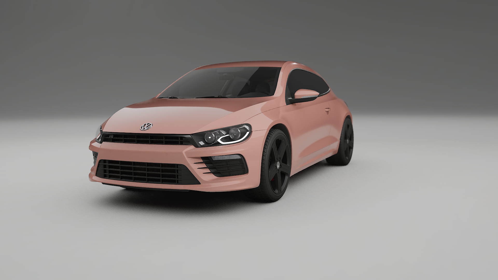 VW Scirocco R III TPU Fényezésvédő Fólia | BLUSH Színváltós PPF – Teljesen Elővágott Készlet