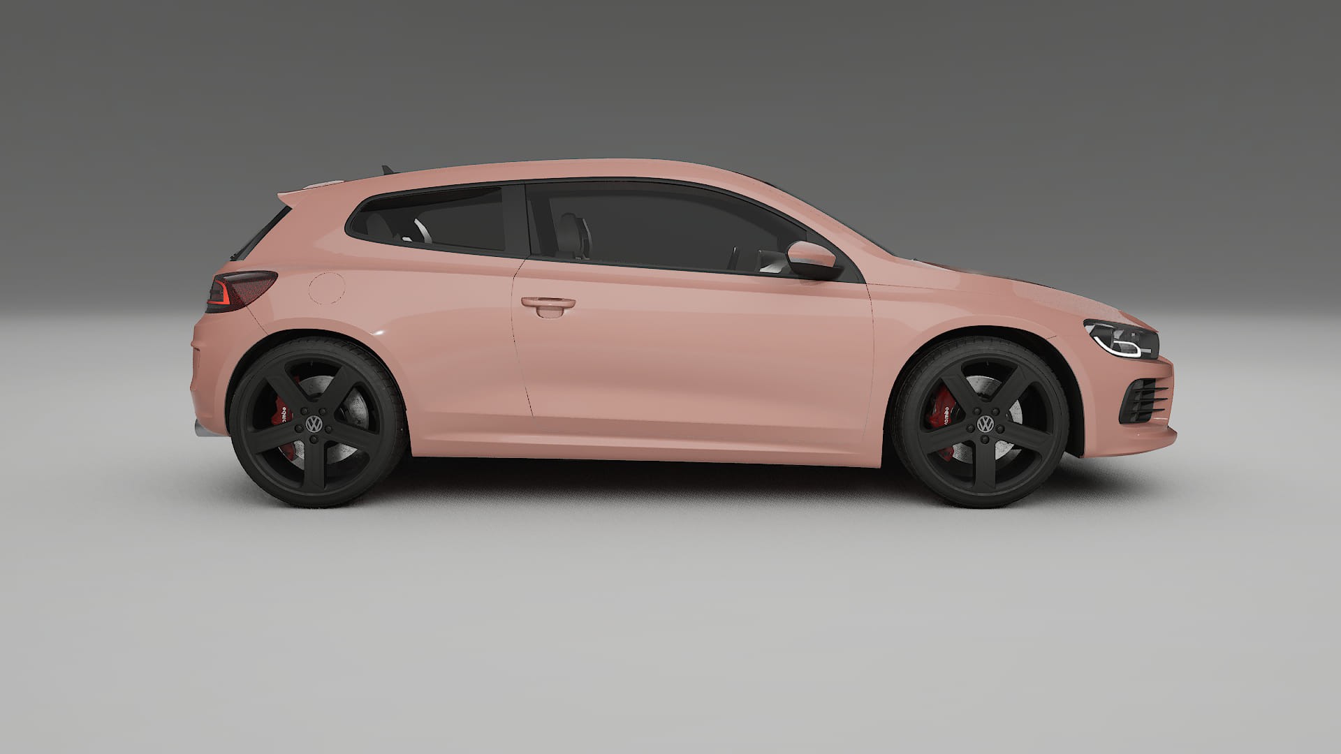 VW Scirocco R III TPU Fényezésvédő Fólia | BLUSH Színváltós PPF – Teljesen Elővágott Készlet