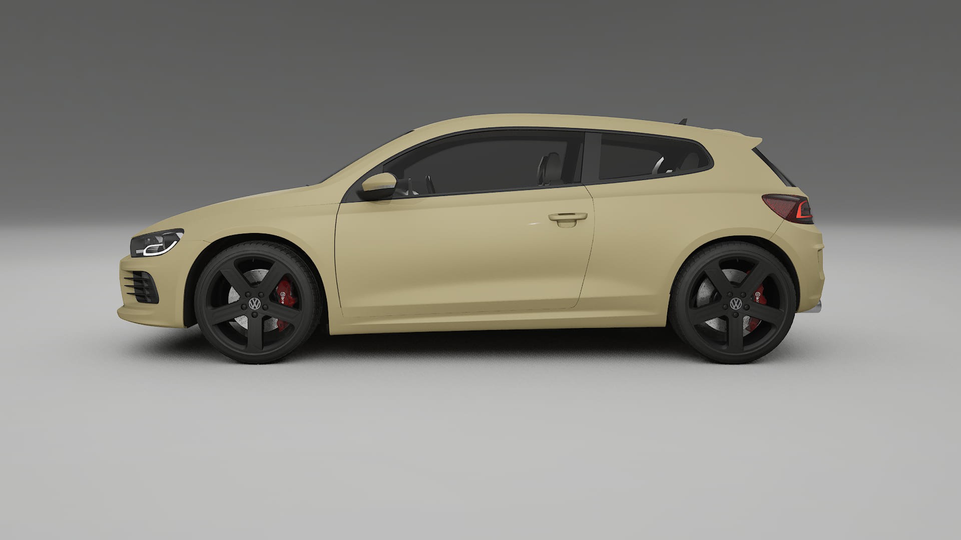 VW Scirocco R III TPU Fényezésvédő Fólia | SAND Színváltós PPF – Teljesen Elővágott Készlet