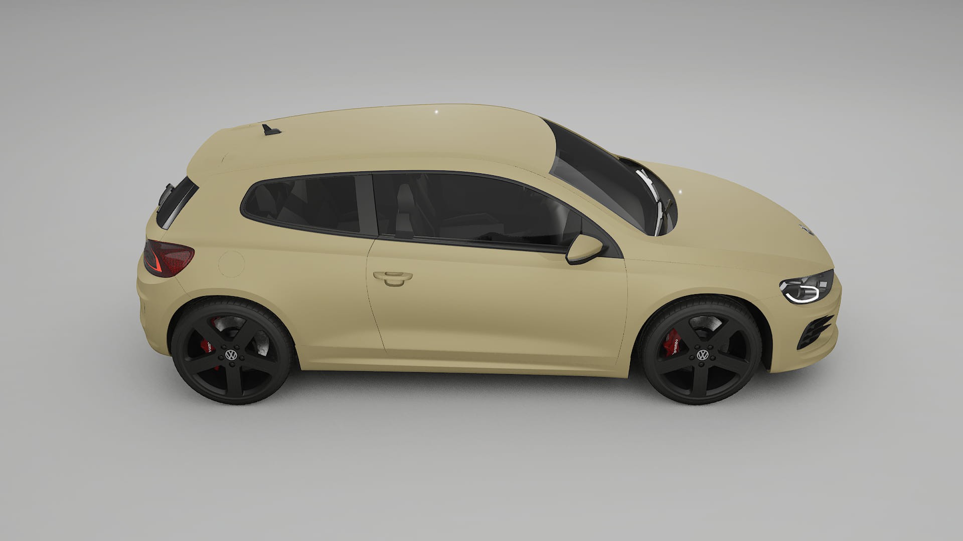 VW Scirocco R III TPU Fényezésvédő Fólia | SAND Színváltós PPF – Teljesen Elővágott Készlet