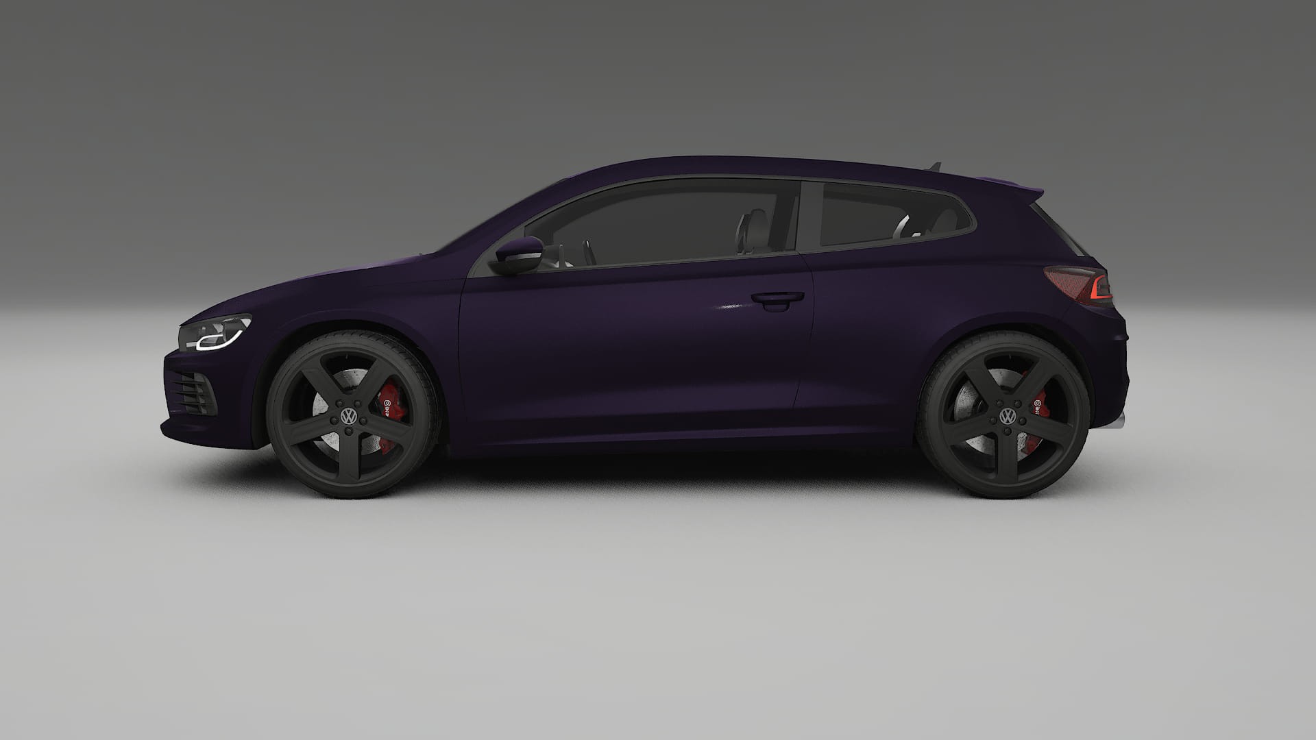 VW Scirocco R III TPU Fényezésvédő Fólia | VIOLET Színváltós PPF – Teljesen Elővágott Készlet