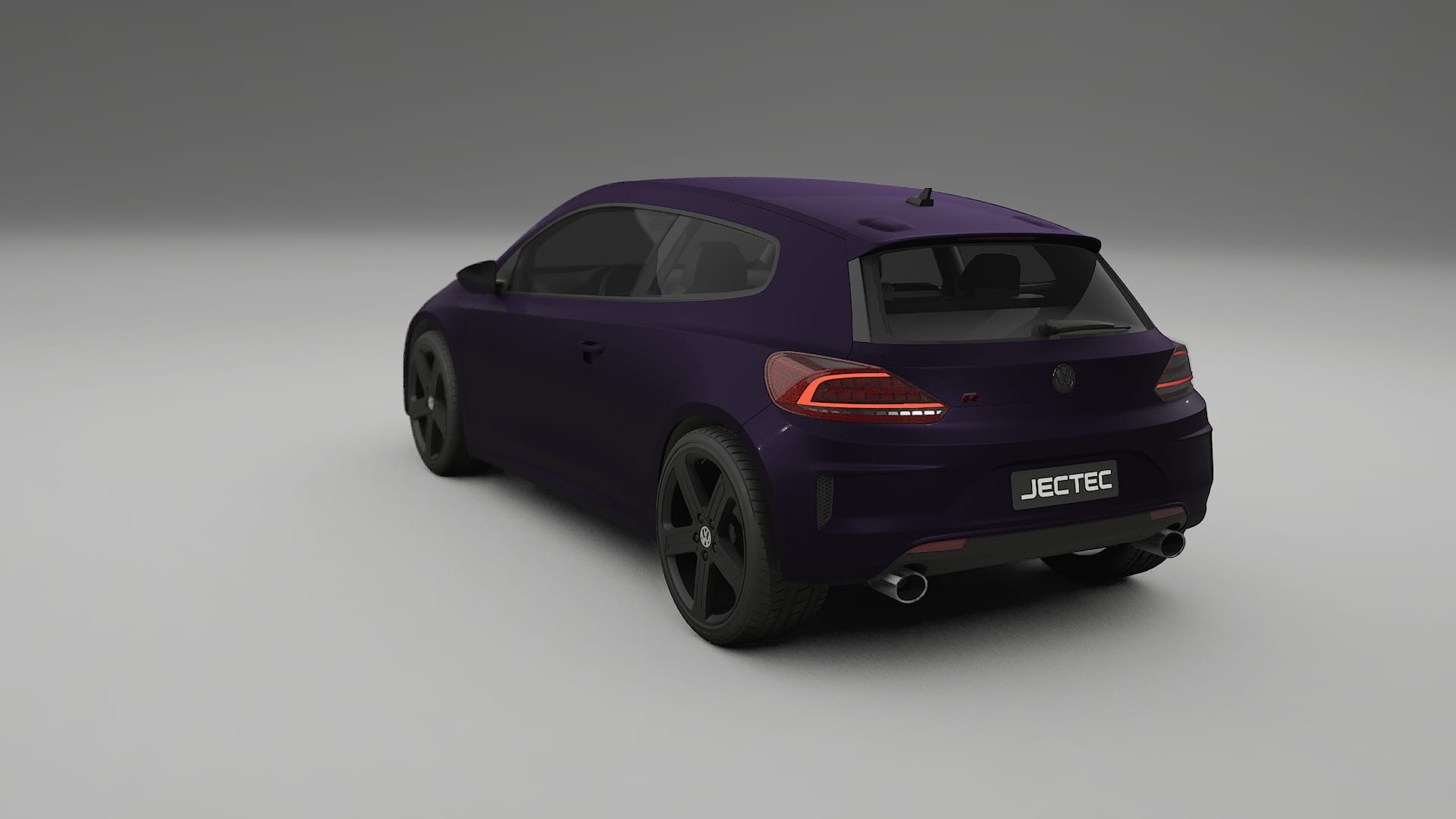 VW Scirocco R III TPU Fényezésvédő Fólia | VIOLET Színváltós PPF – Teljesen Elővágott Készlet