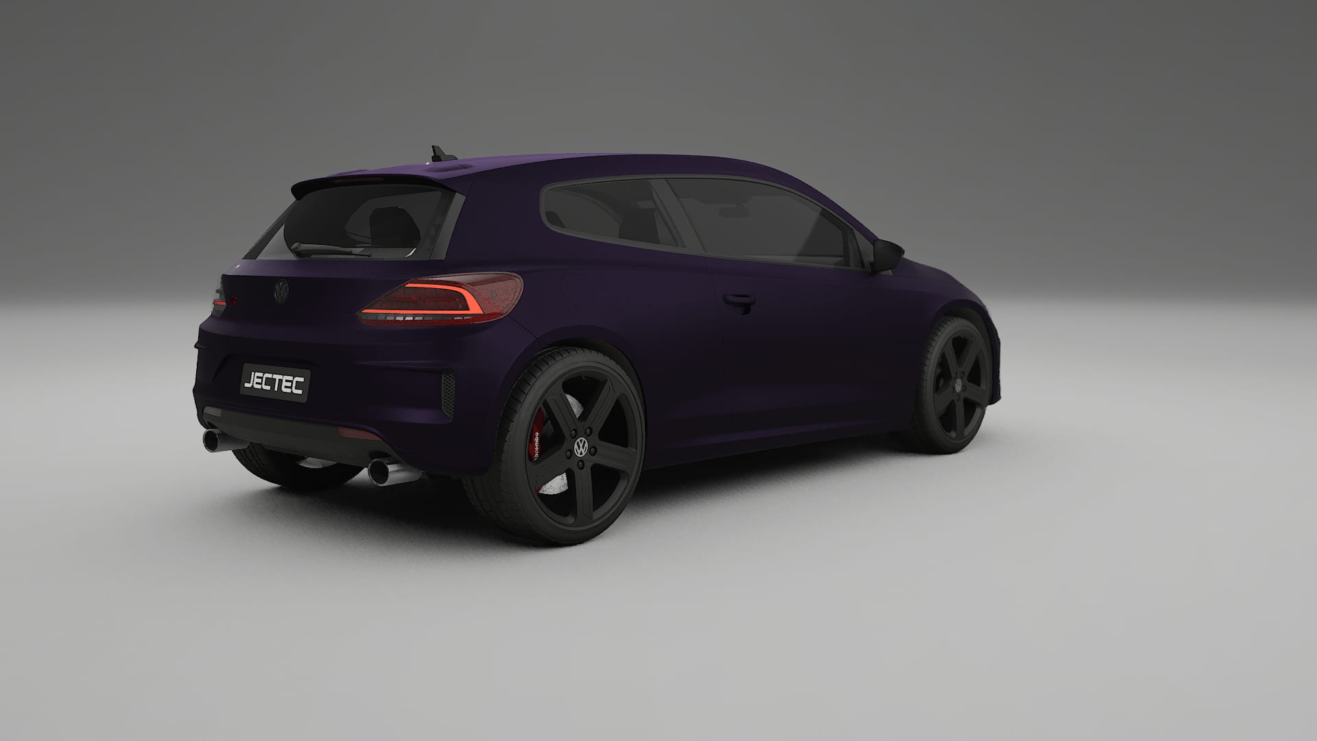 VW Scirocco R III TPU Fényezésvédő Fólia | VIOLET Színváltós PPF – Teljesen Elővágott Készlet