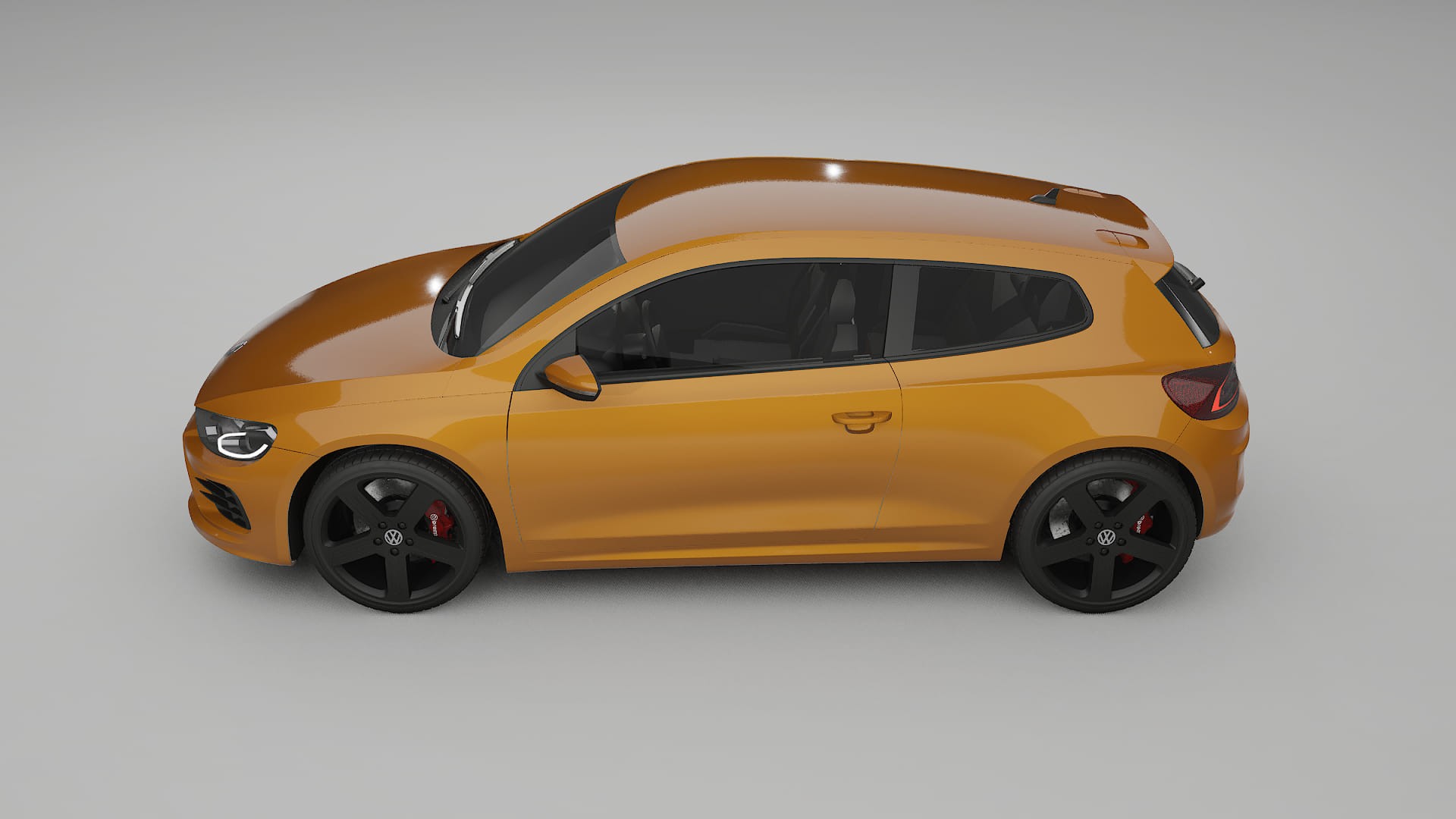 VW Scirocco R III TPU Fényezésvédő Fólia | DAISY Színváltós PPF – Teljesen Elővágott Készlet