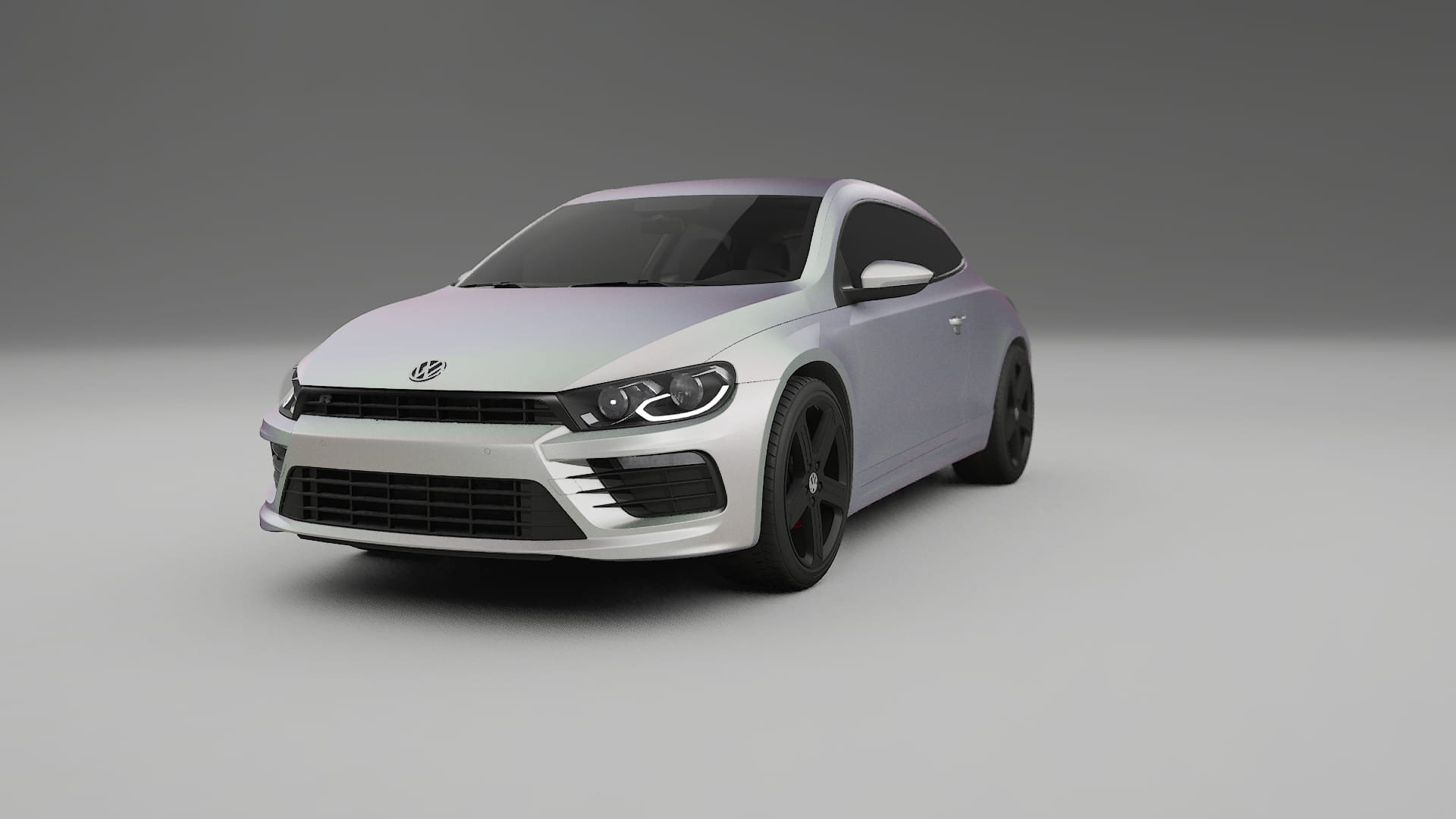 VW Scirocco R III TPU Fényezésvédő Fólia | NEBULA Színváltós PPF – Teljesen Elővágott Készlet