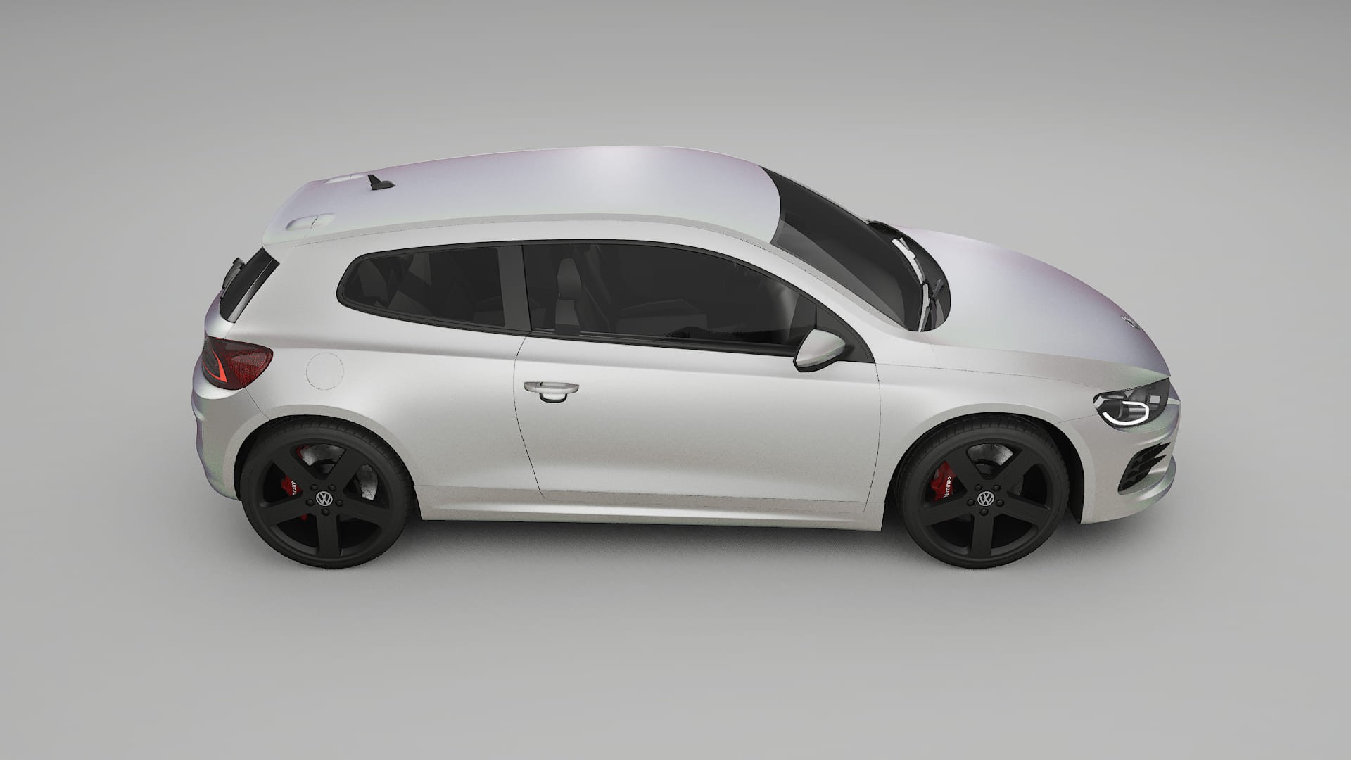 VW Scirocco R III TPU Fényezésvédő Fólia | NEBULA Színváltós PPF – Teljesen Elővágott Készlet