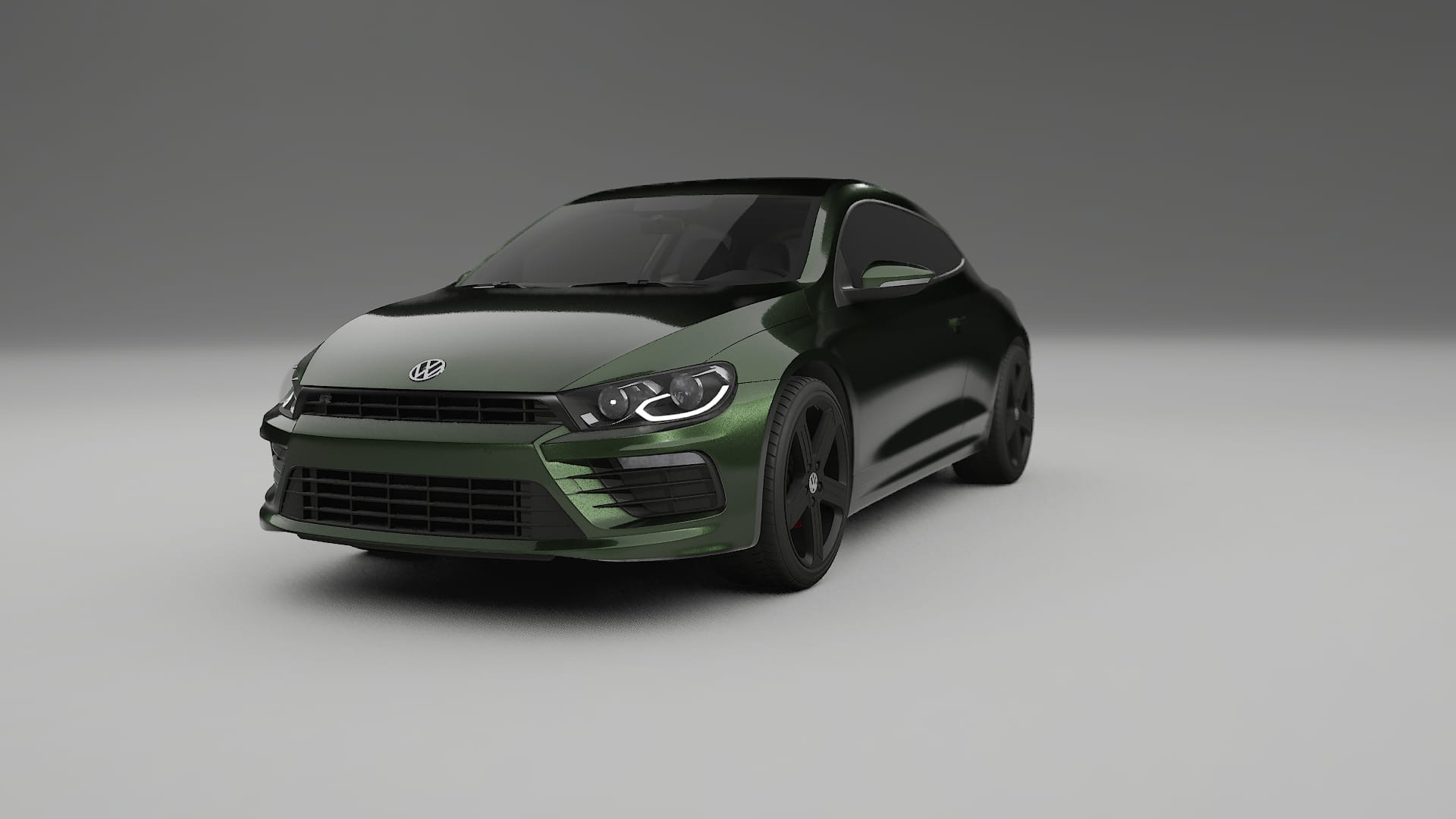 VW Scirocco R III TPU Fényezésvédő Fólia | LAGOON Színváltós PPF – Teljesen Elővágott Készlet