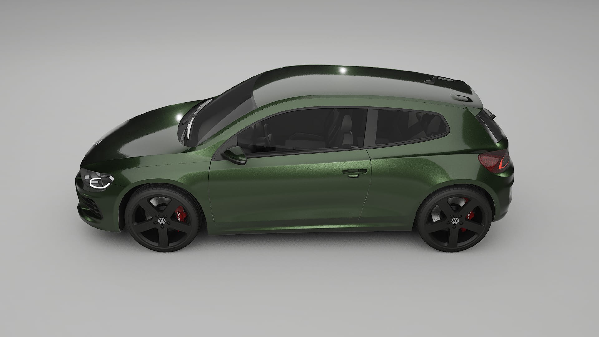 VW Scirocco R III TPU Fényezésvédő Fólia | LAGOON Színváltós PPF – Teljesen Elővágott Készlet