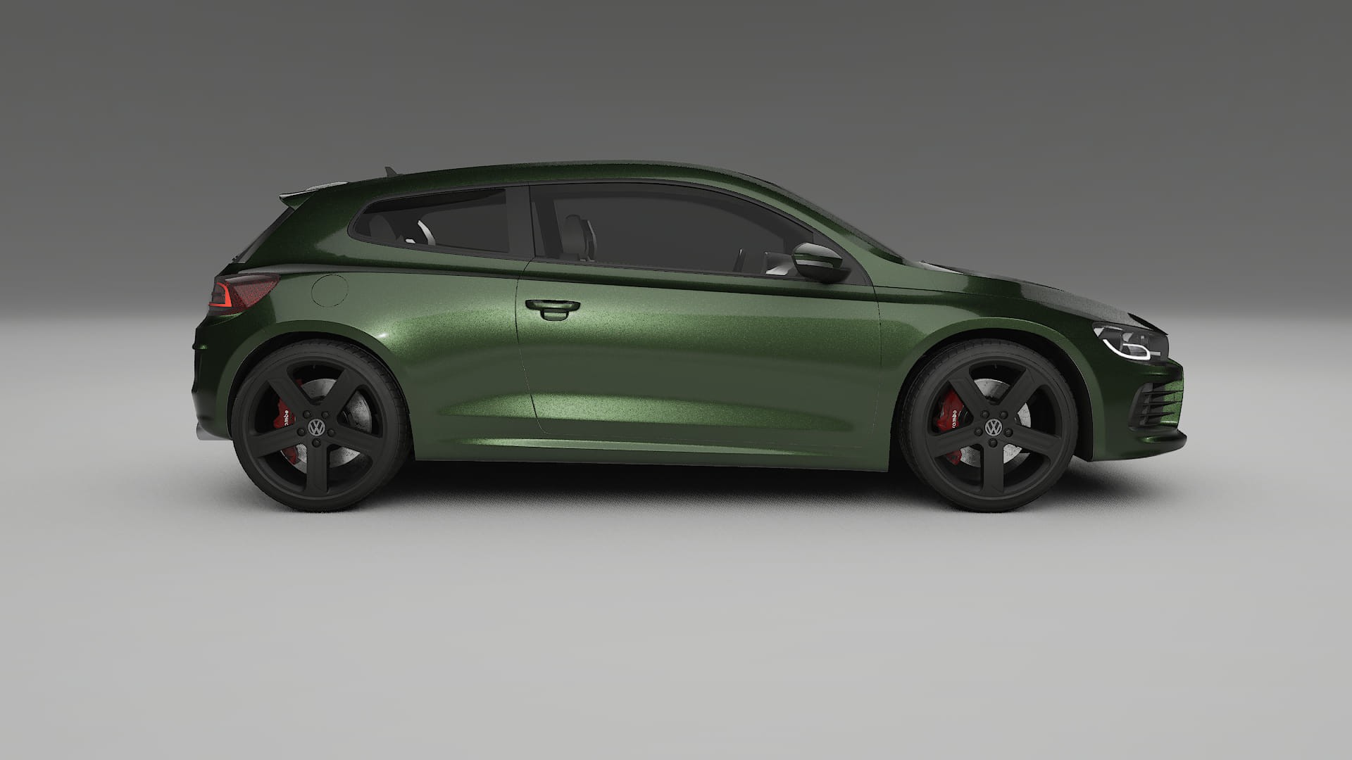 VW Scirocco R III TPU Fényezésvédő Fólia | LAGOON Színváltós PPF – Teljesen Elővágott Készlet