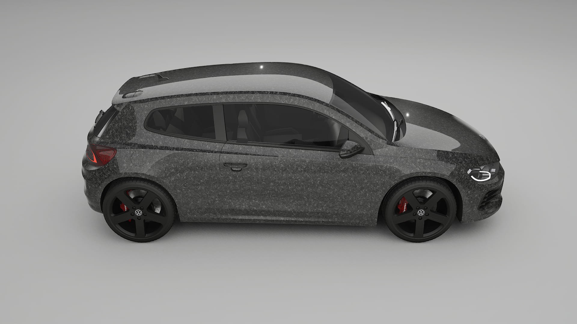 VW Scirocco R III TPU Fényezésvédő Fólia | FORGED S Színváltós PPF – Teljesen Elővágott Készlet