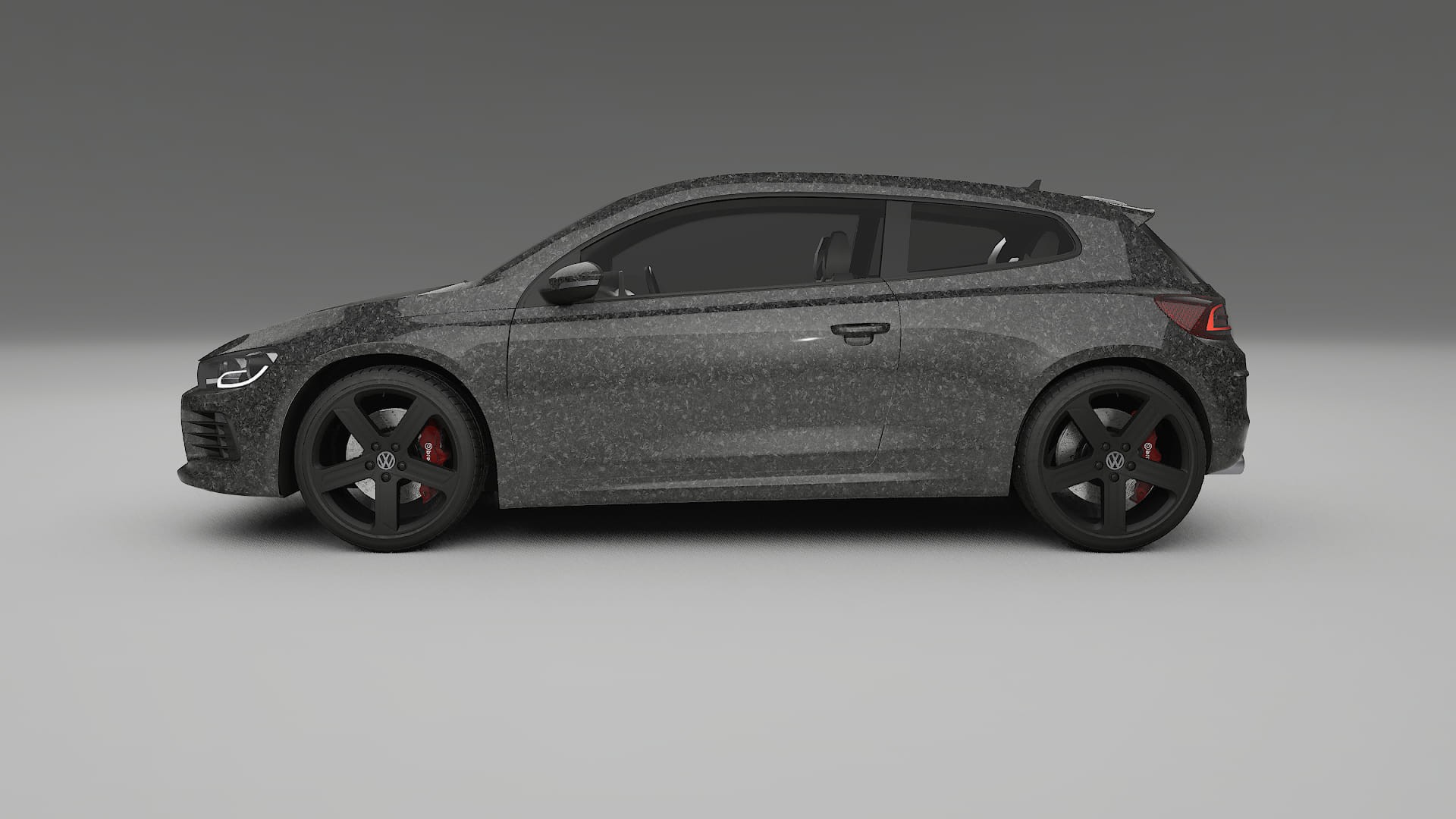 VW Scirocco R III TPU Fényezésvédő Fólia | FORGED S Színváltós PPF – Teljesen Elővágott Készlet