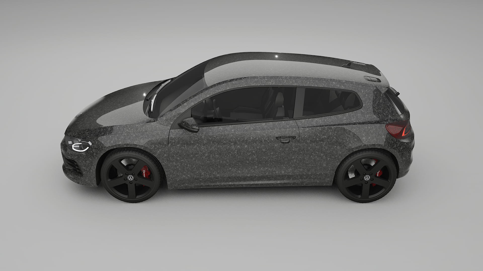 VW Scirocco R III TPU Fényezésvédő Fólia | FORGED S Színváltós PPF – Teljesen Elővágott Készlet