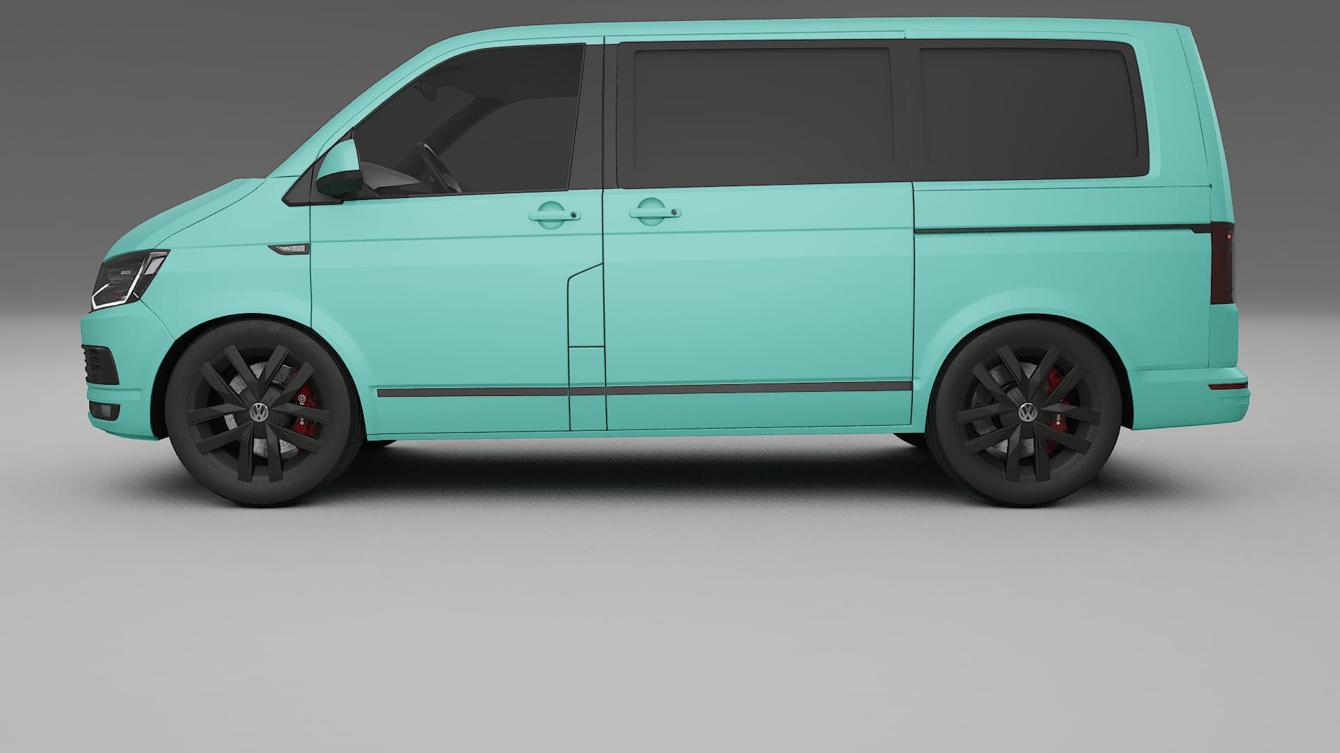 VW Transporter T6 Multivan TPU Fényezésvédő Fólia | FROST Színváltós PPF – Teljesen Elővágott Készlet