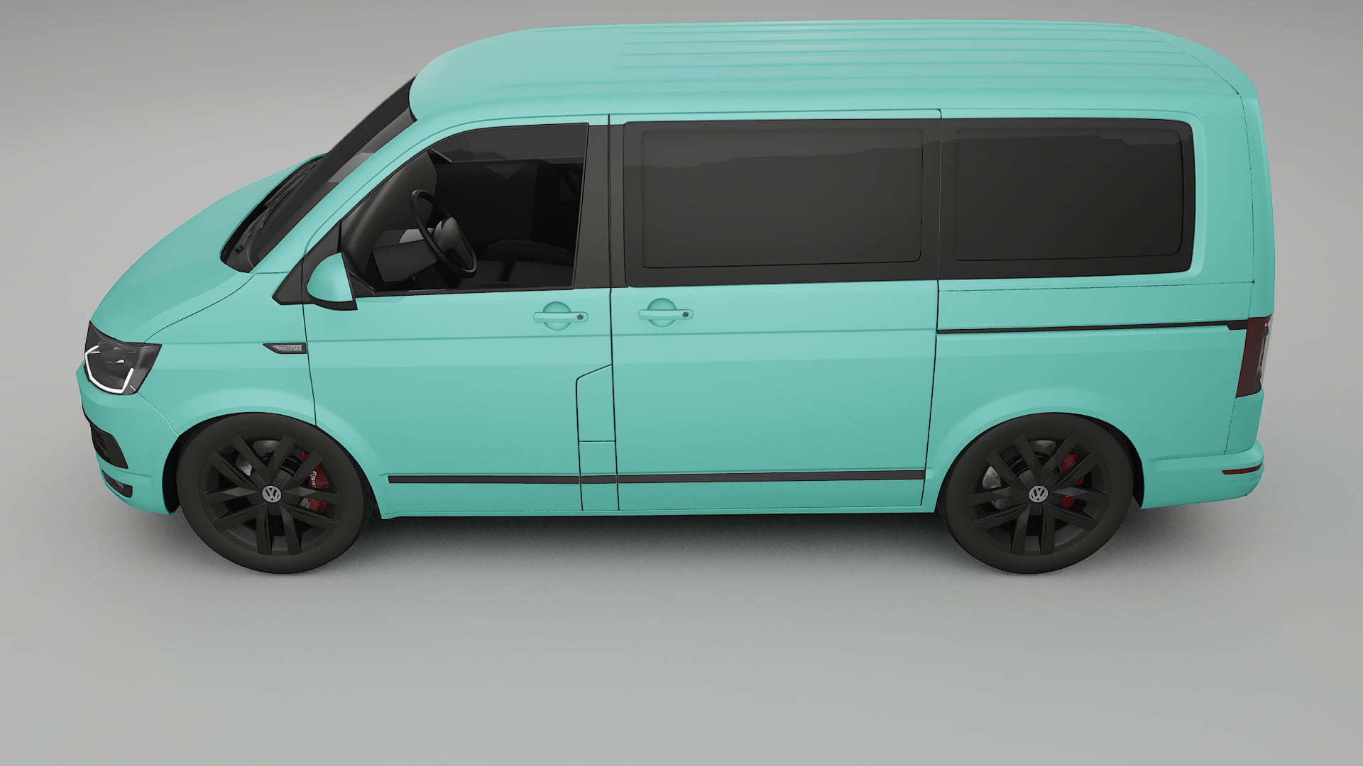 VW Transporter T6 Multivan TPU Fényezésvédő Fólia | FROST Színváltós PPF – Teljesen Elővágott Készlet