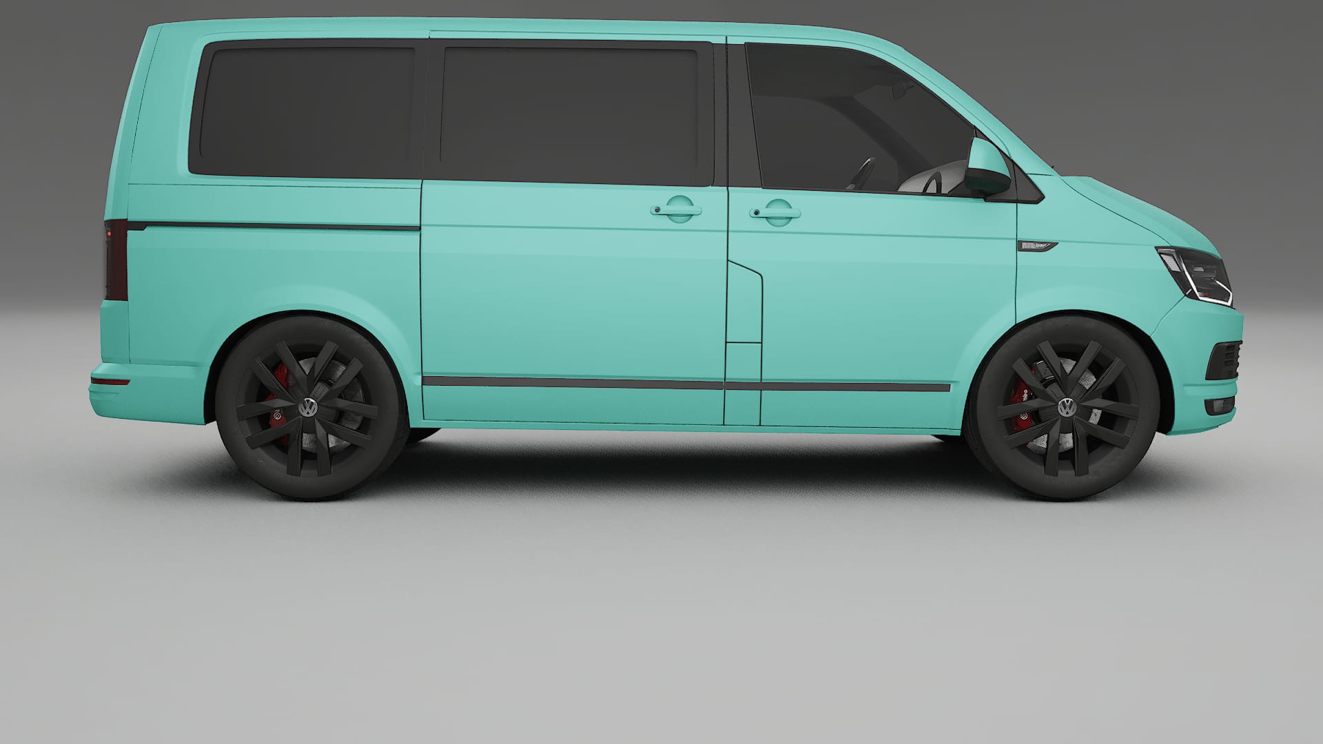VW Transporter T6 Multivan TPU Fényezésvédő Fólia | FROST Színváltós PPF – Teljesen Elővágott Készlet