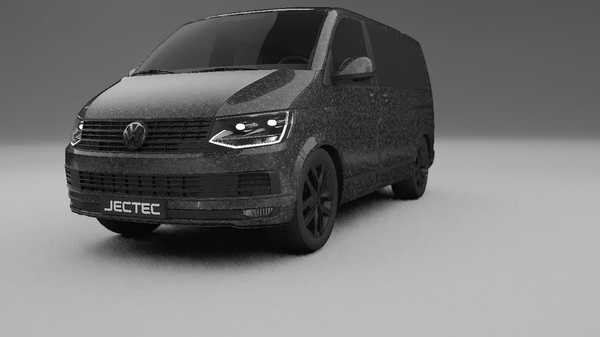 VW Transporter T6 Multivan TPU Fényezésvédő Fólia | FORGED S Színváltós PPF – Teljesen Elővágott Készlet 2