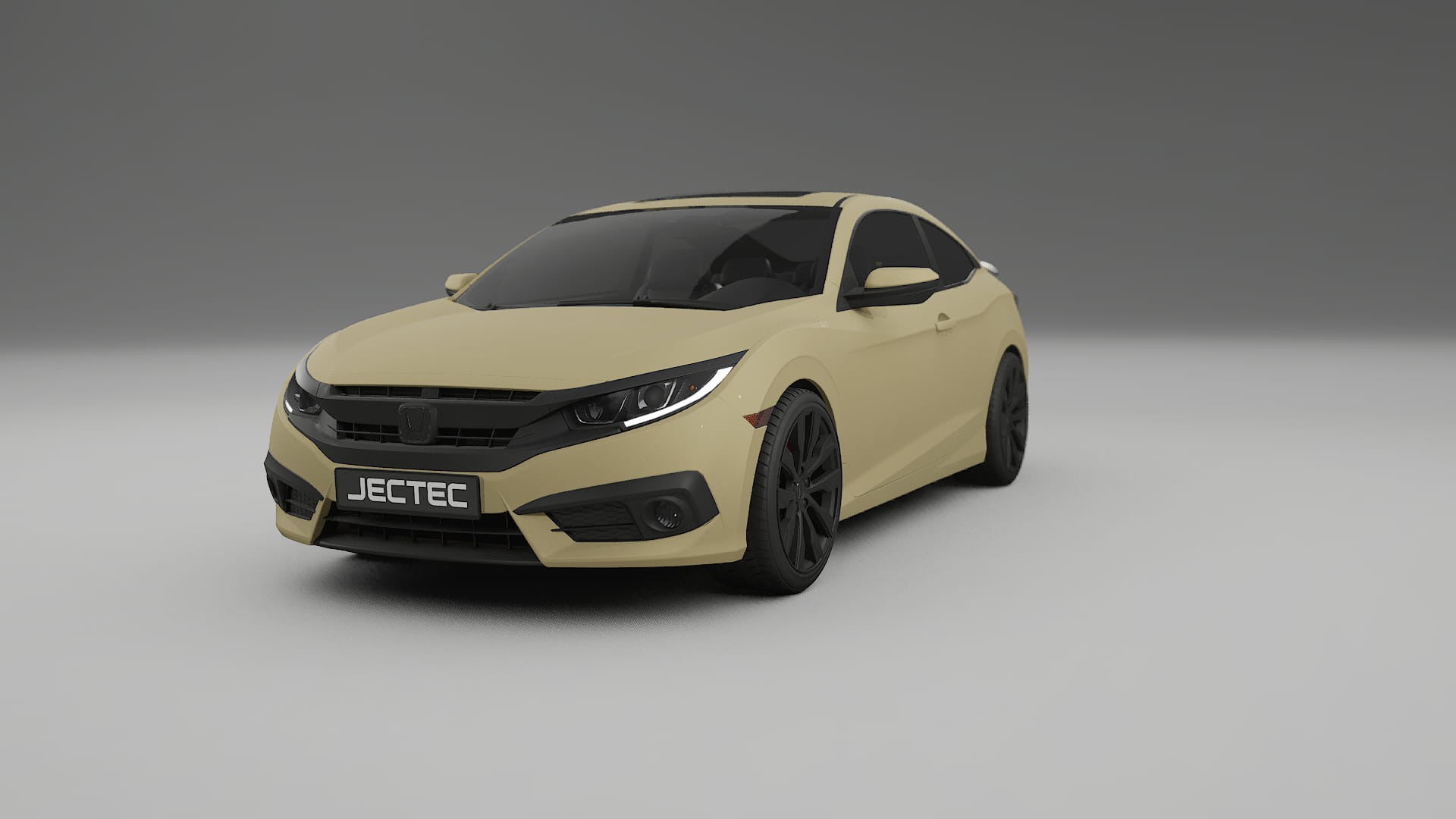 Honda Civic coupe prefacelift pre LCI TPU Fényezésvédő Fólia | SAND Színváltós PPF – Teljesen Elővágott Készlet