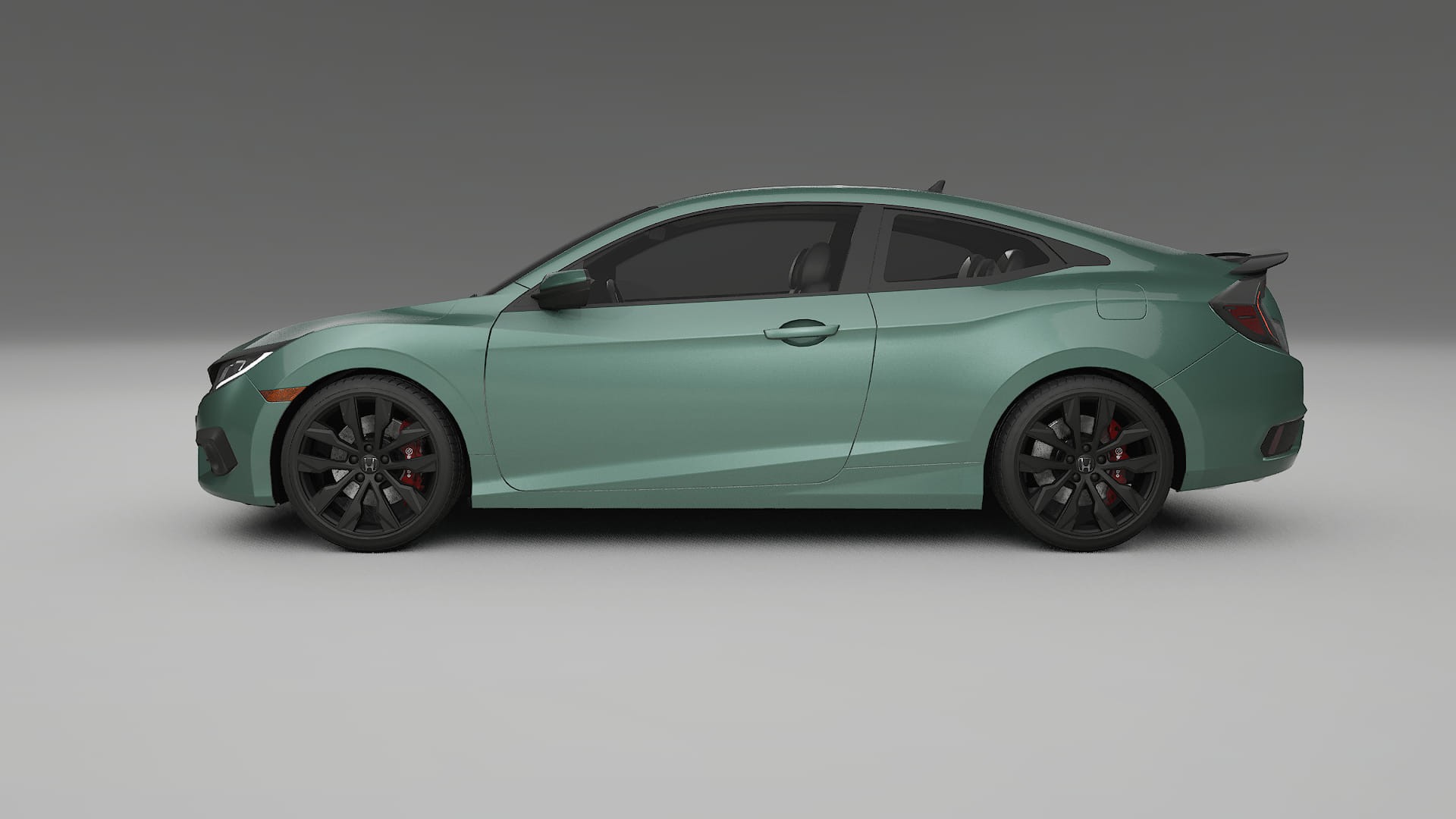 Honda Civic coupe prefacelift pre LCI TPU Fényezésvédő Fólia | EVERGREEN Színváltós PPF – Teljesen Elővágott Készle