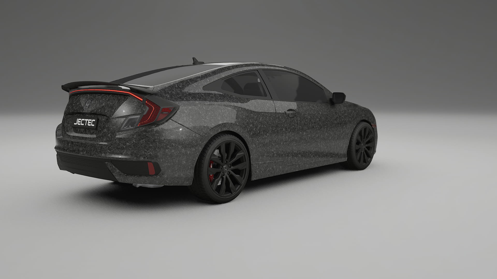 Honda Civic coupe prefacelift pre LCI TPU Fényezésvédő Fólia | FORGED S Színváltós PPF – Teljesen Elővágott Készlet