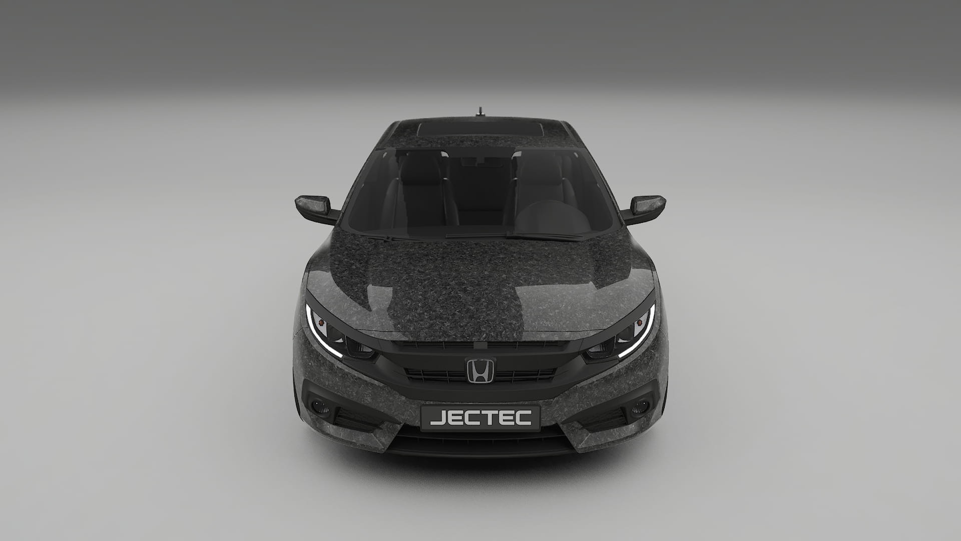 Honda Civic coupe prefacelift pre LCI TPU Fényezésvédő Fólia | FORGED S Színváltós PPF – Teljesen Elővágott Készlet