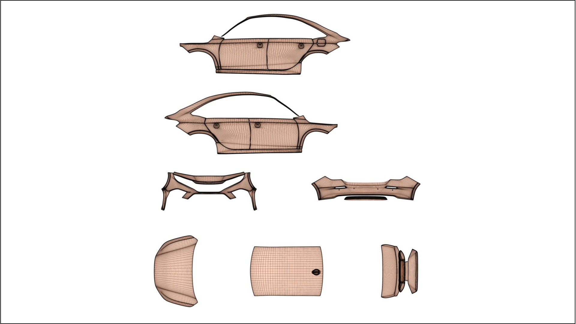 Honda Civic Si TPU Fényezésvédő Fólia | FORGED S Színváltós PPF – Teljesen Elővágott Készlet 2