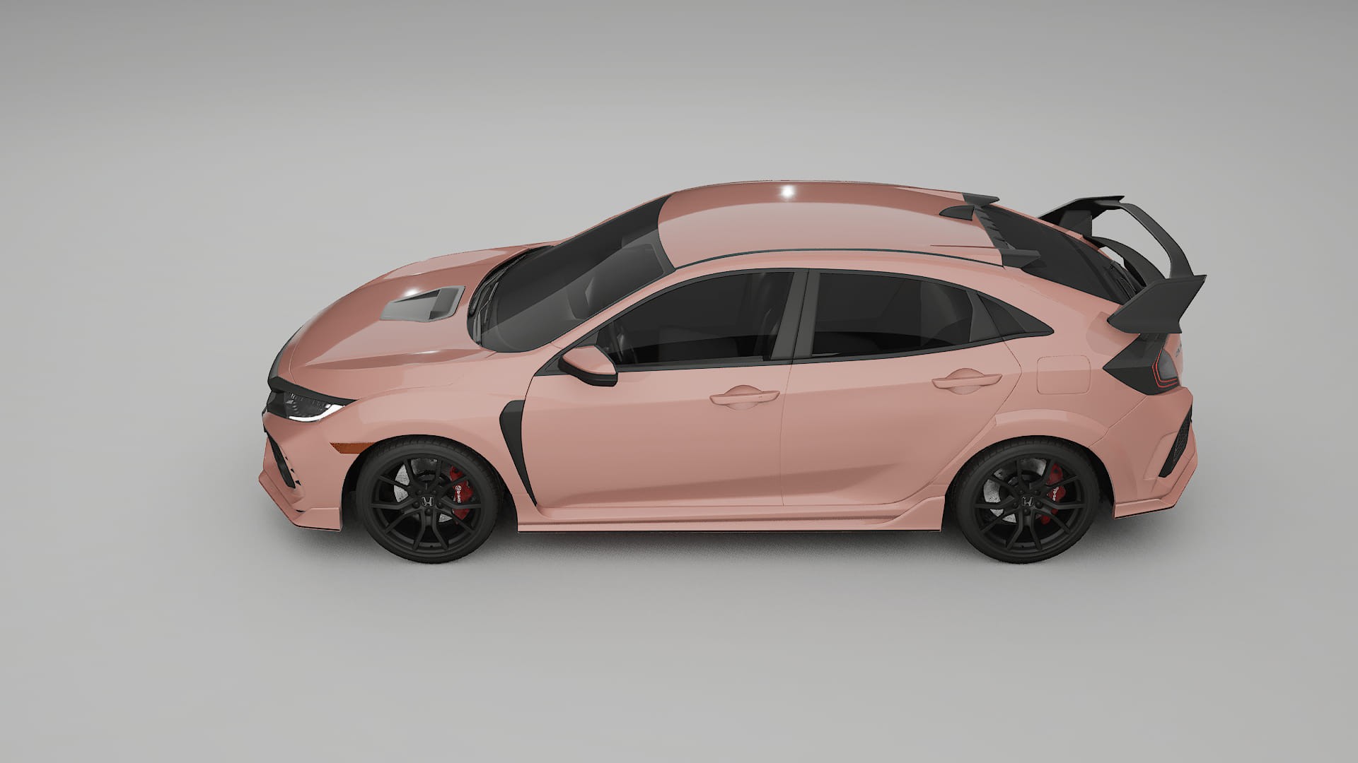 Honda Civic Type R TPU Fényezésvédő Fólia | BLUSH Színváltós PPF – Teljesen Elővágott Készlet
