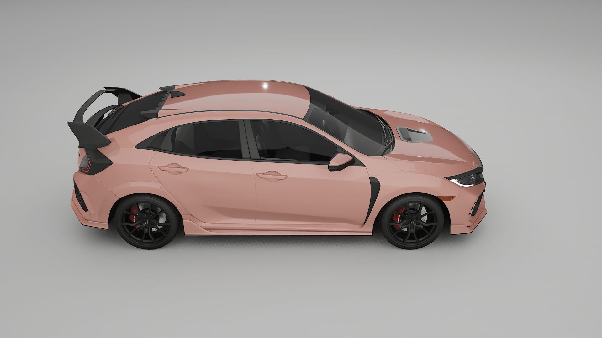 Honda Civic Type R TPU Fényezésvédő Fólia | BLUSH Színváltós PPF – Teljesen Elővágott Készlet