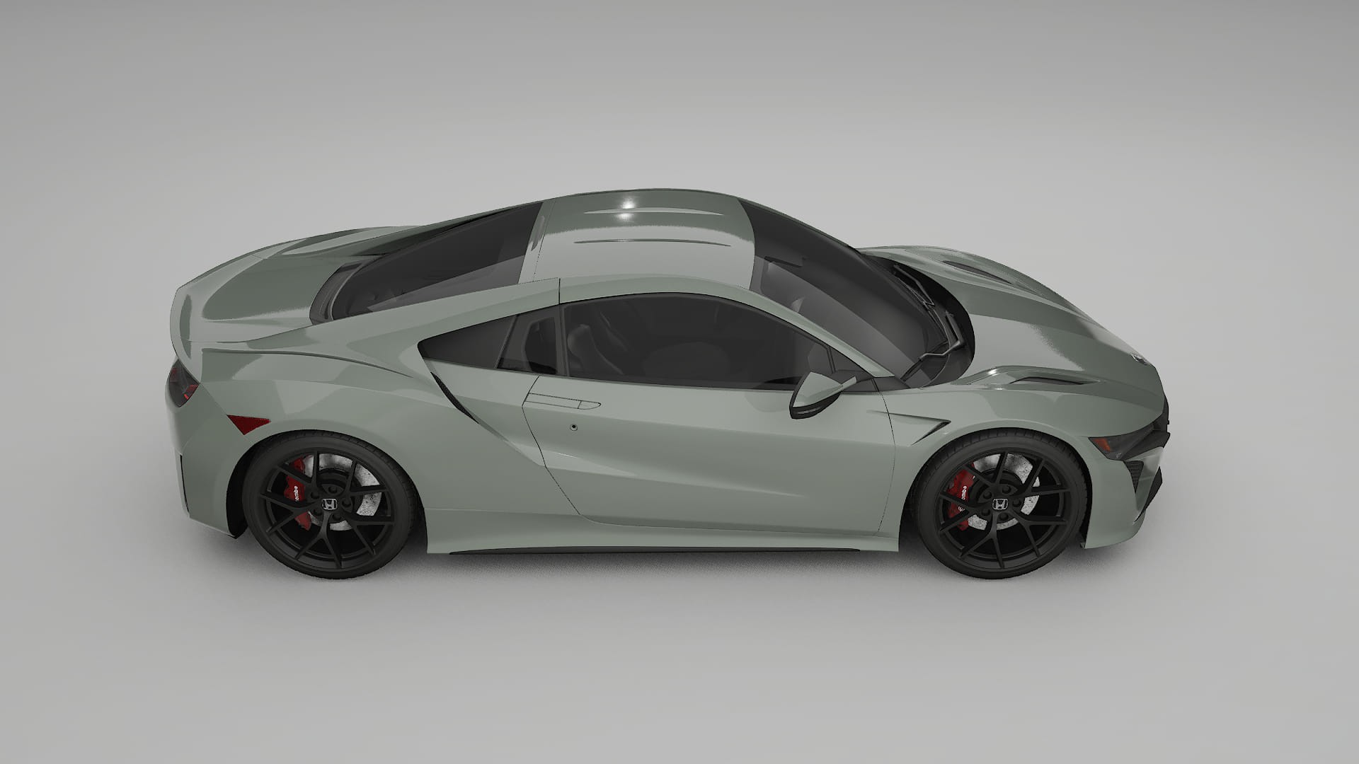 Honda NSX prefacelift pre LCI TPU Fényezésvédő Fólia | SLATE Színváltós PPF – Teljesen Elővágott Készlet