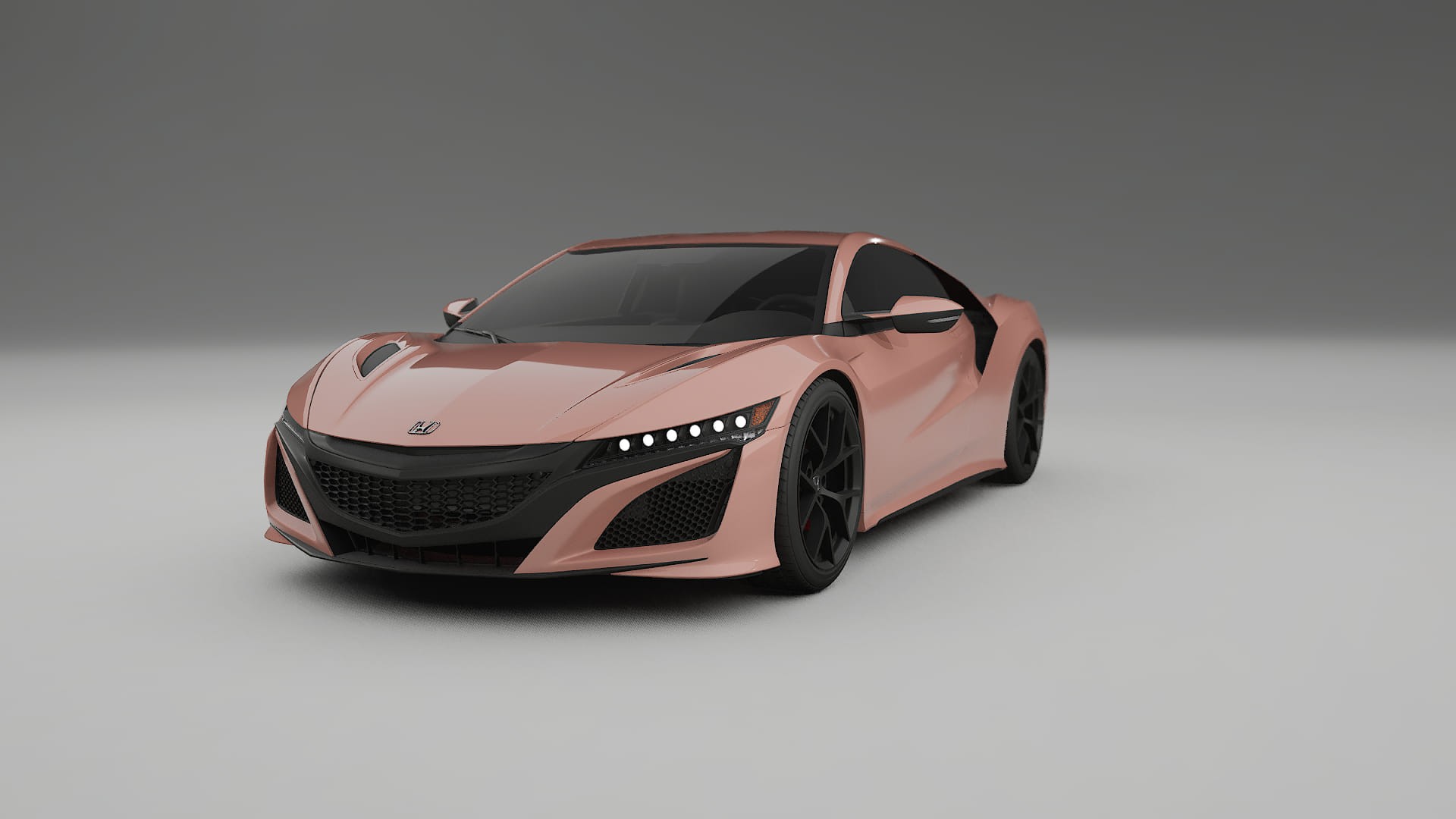 Honda NSX prefacelift pre LCI TPU Fényezésvédő Fólia | BLUSH Színváltós PPF – Teljesen Elővágott Készlet