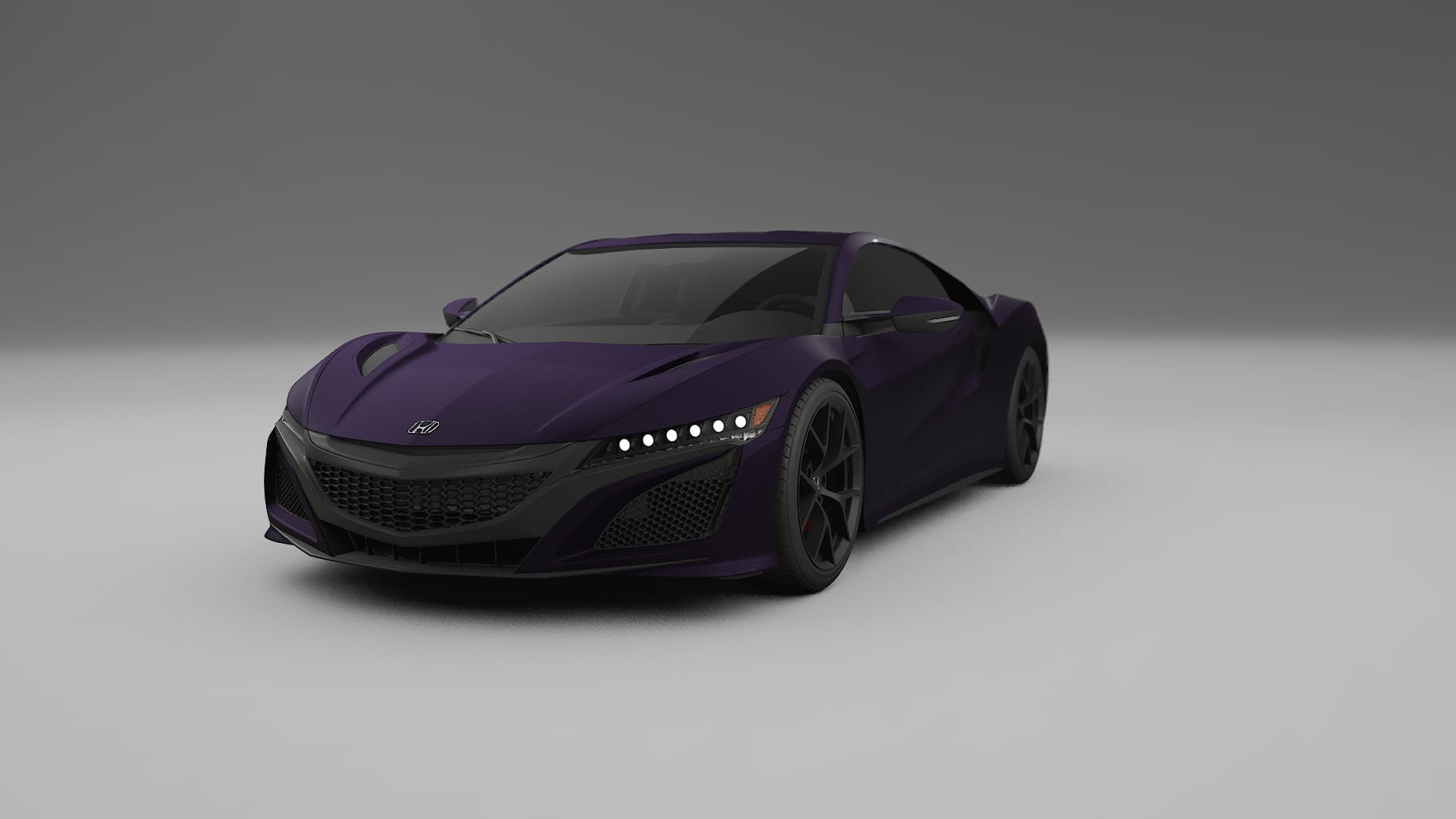 Honda NSX prefacelift pre LCI TPU Fényezésvédő Fólia | VIOLET Színváltós PPF – Teljesen Elővágott Készlet