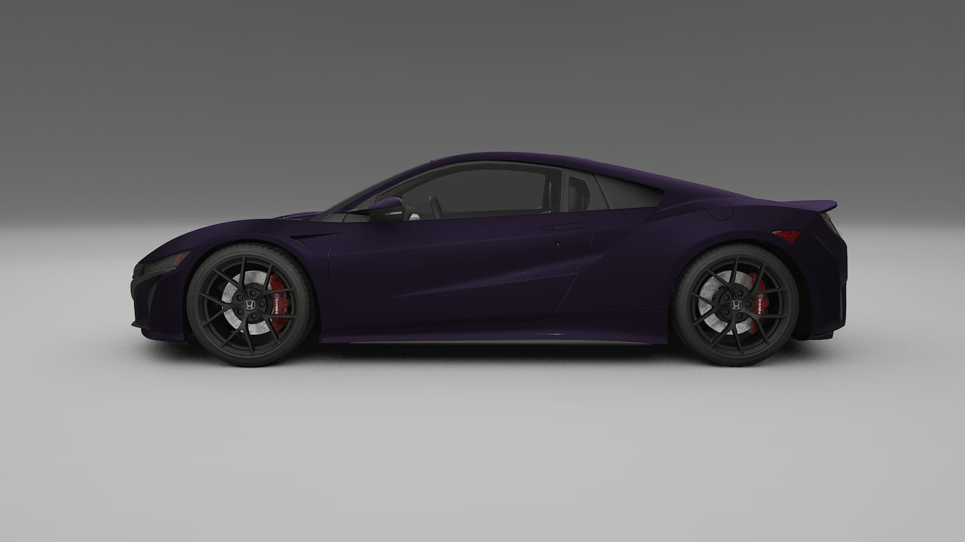 Honda NSX prefacelift pre LCI TPU Fényezésvédő Fólia | VIOLET Színváltós PPF – Teljesen Elővágott Készlet