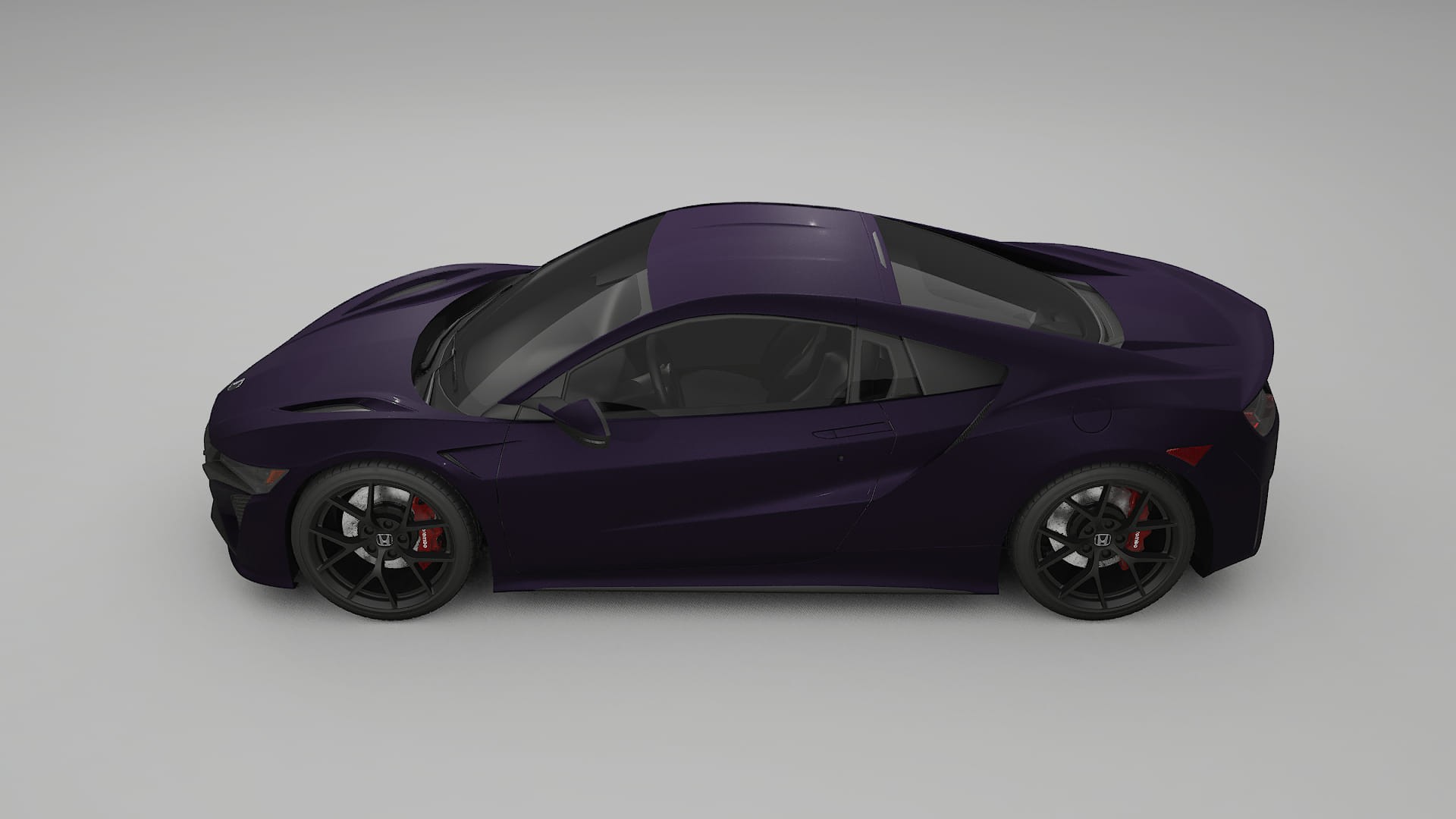 Honda NSX prefacelift pre LCI TPU Fényezésvédő Fólia | VIOLET Színváltós PPF – Teljesen Elővágott Készlet