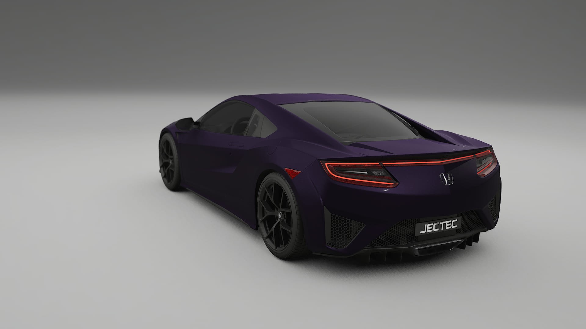 Honda NSX prefacelift pre LCI TPU Fényezésvédő Fólia | VIOLET Színváltós PPF – Teljesen Elővágott Készlet
