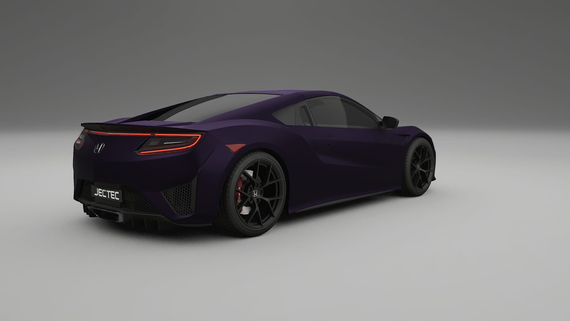 Honda NSX prefacelift pre LCI TPU Fényezésvédő Fólia | VIOLET Színváltós PPF – Teljesen Elővágott Készlet